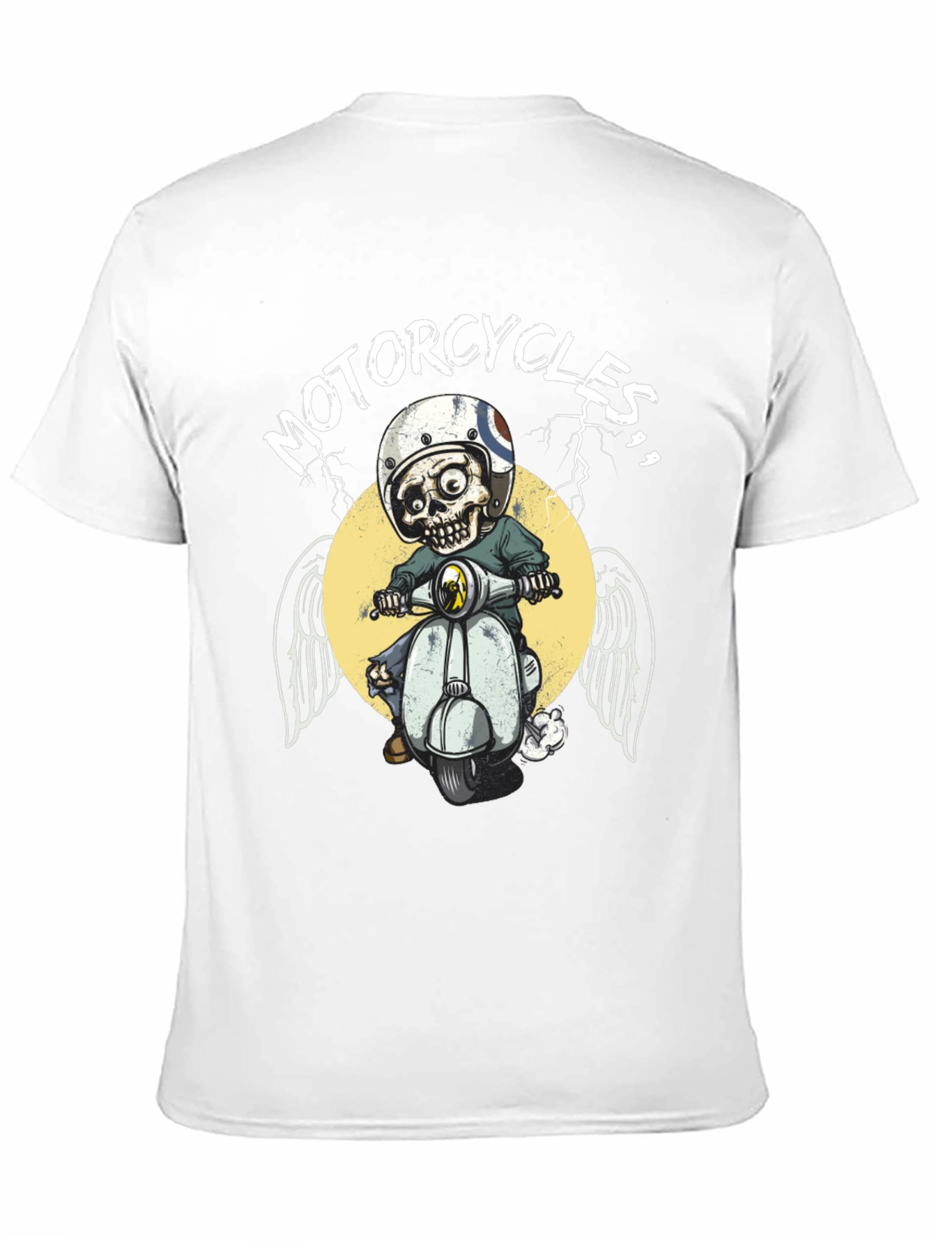 Skull Motorcycle Rider T-Shirt