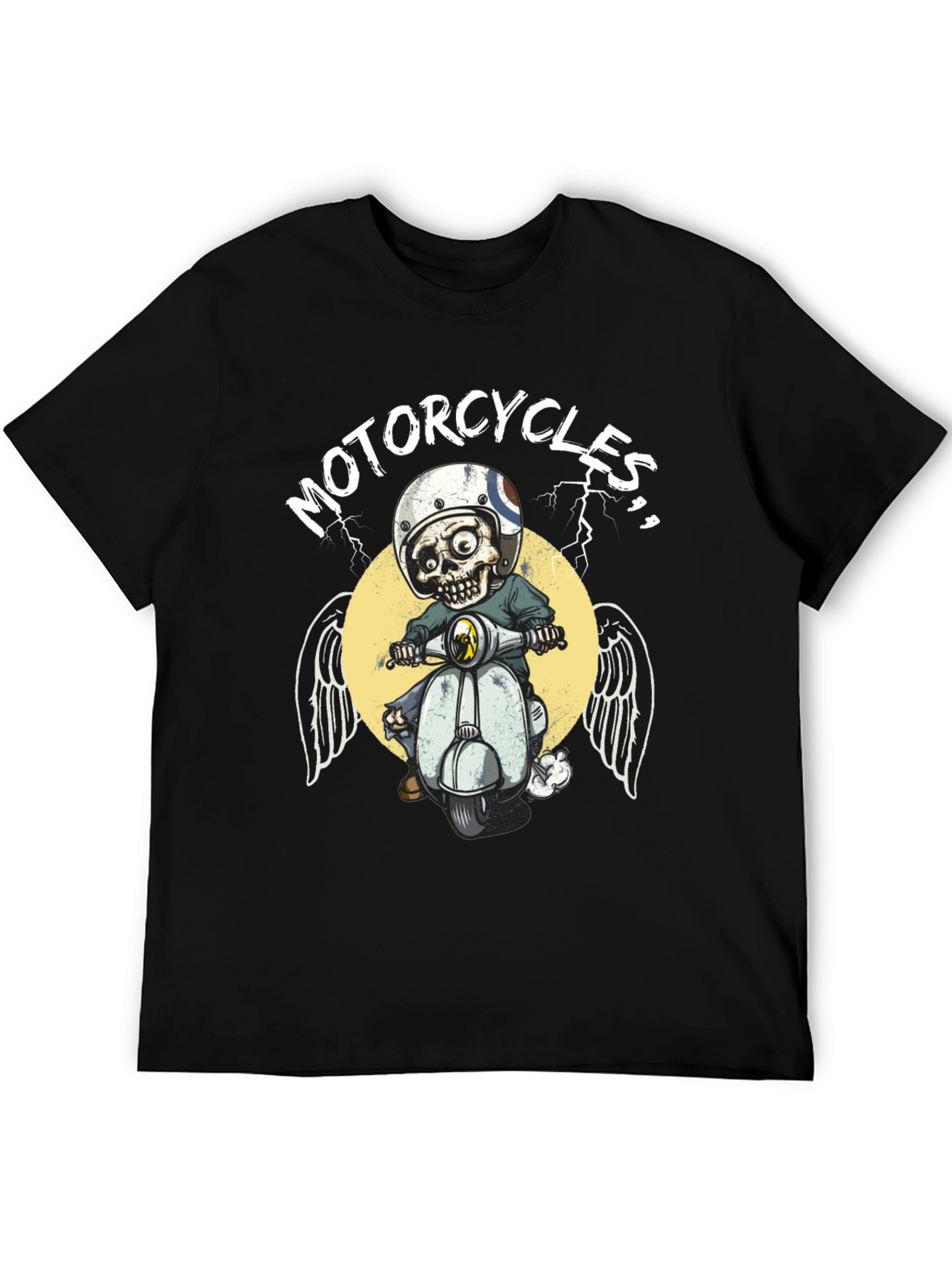 Skull Motorcycle Rider T-Shirt