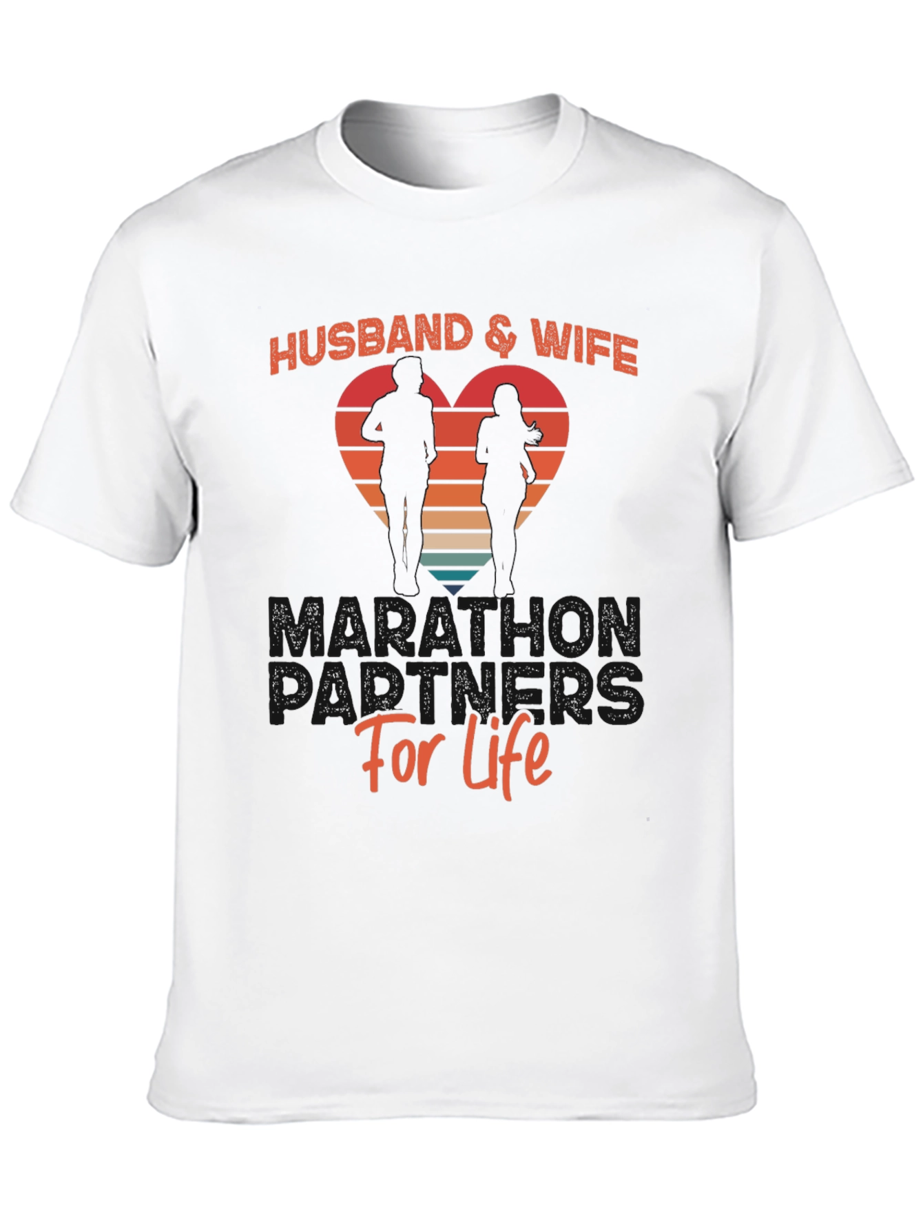 Husband & Wife Marathon Partners Tee