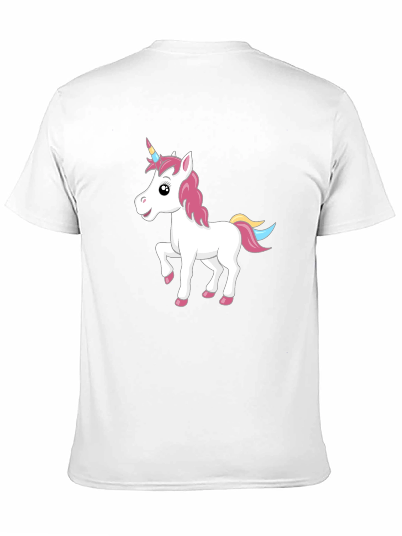 Unicorn Graphic Black T-Shirt