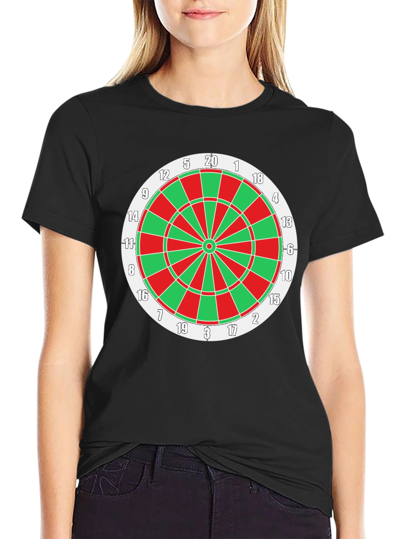 Dartboard Graphic T-Shirt