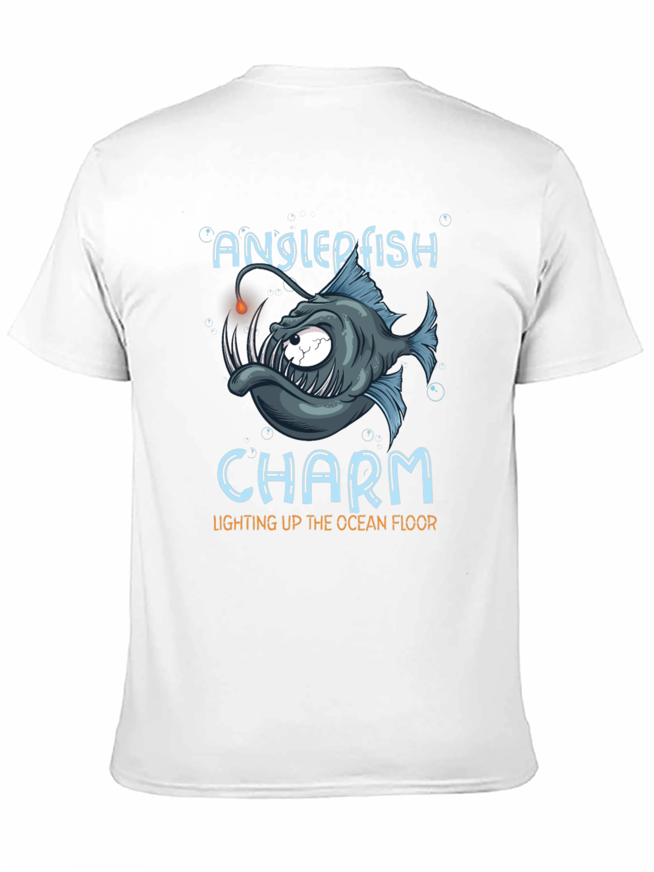 Anglerfish Charm Black T-Shirt