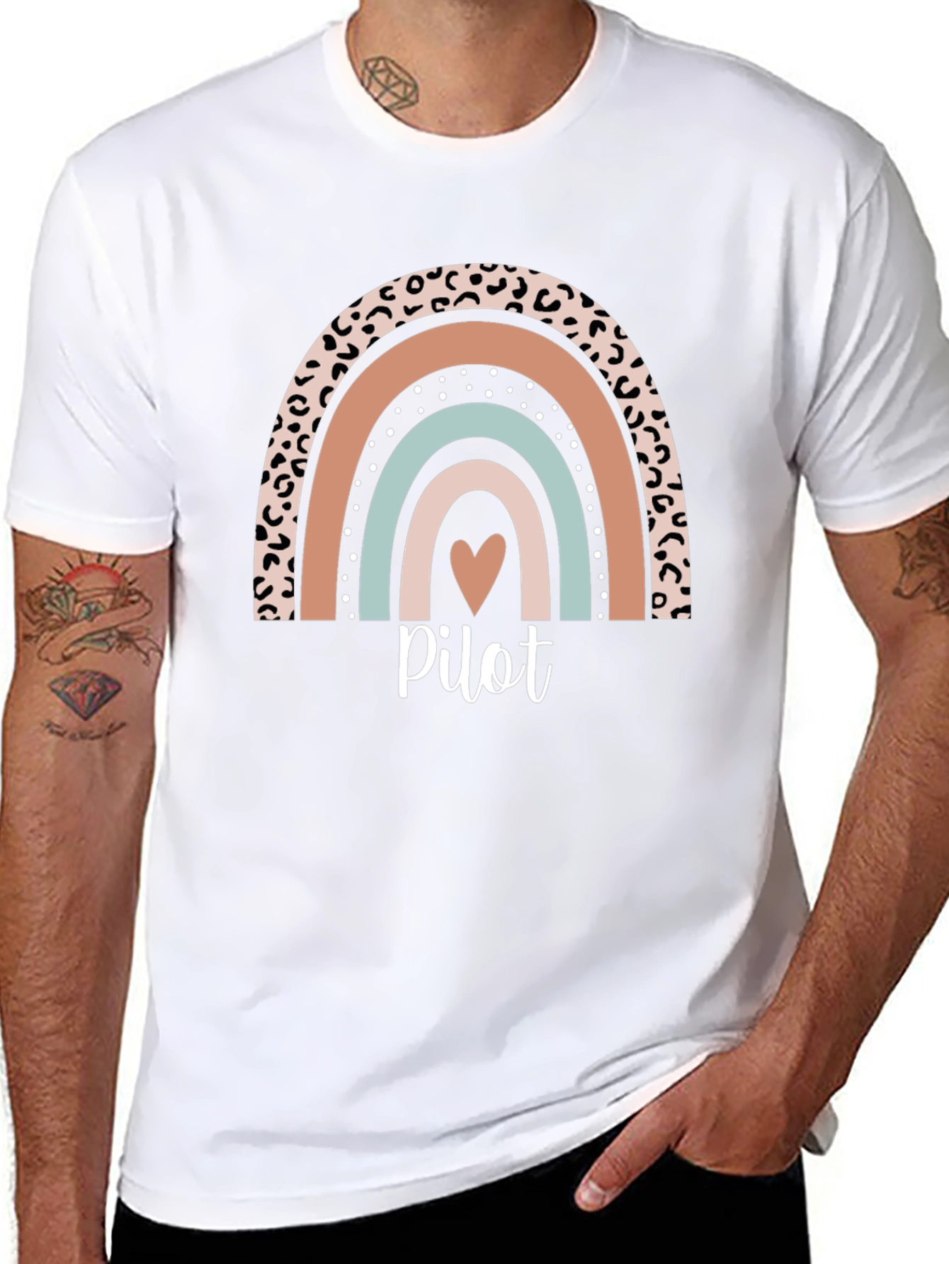 Pilot Rainbow Graphic Tee