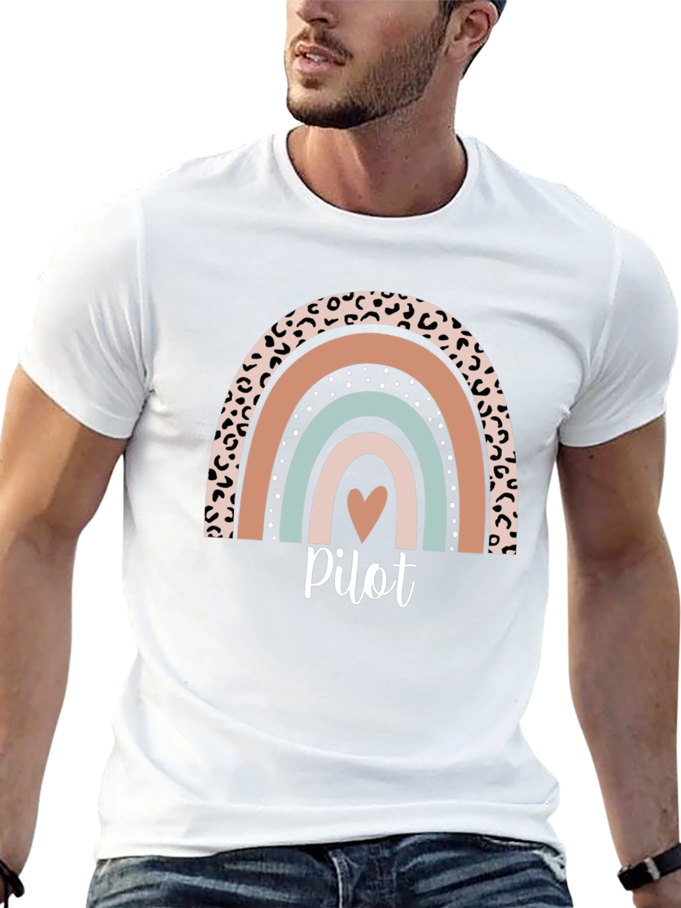 Pilot Rainbow Graphic Tee