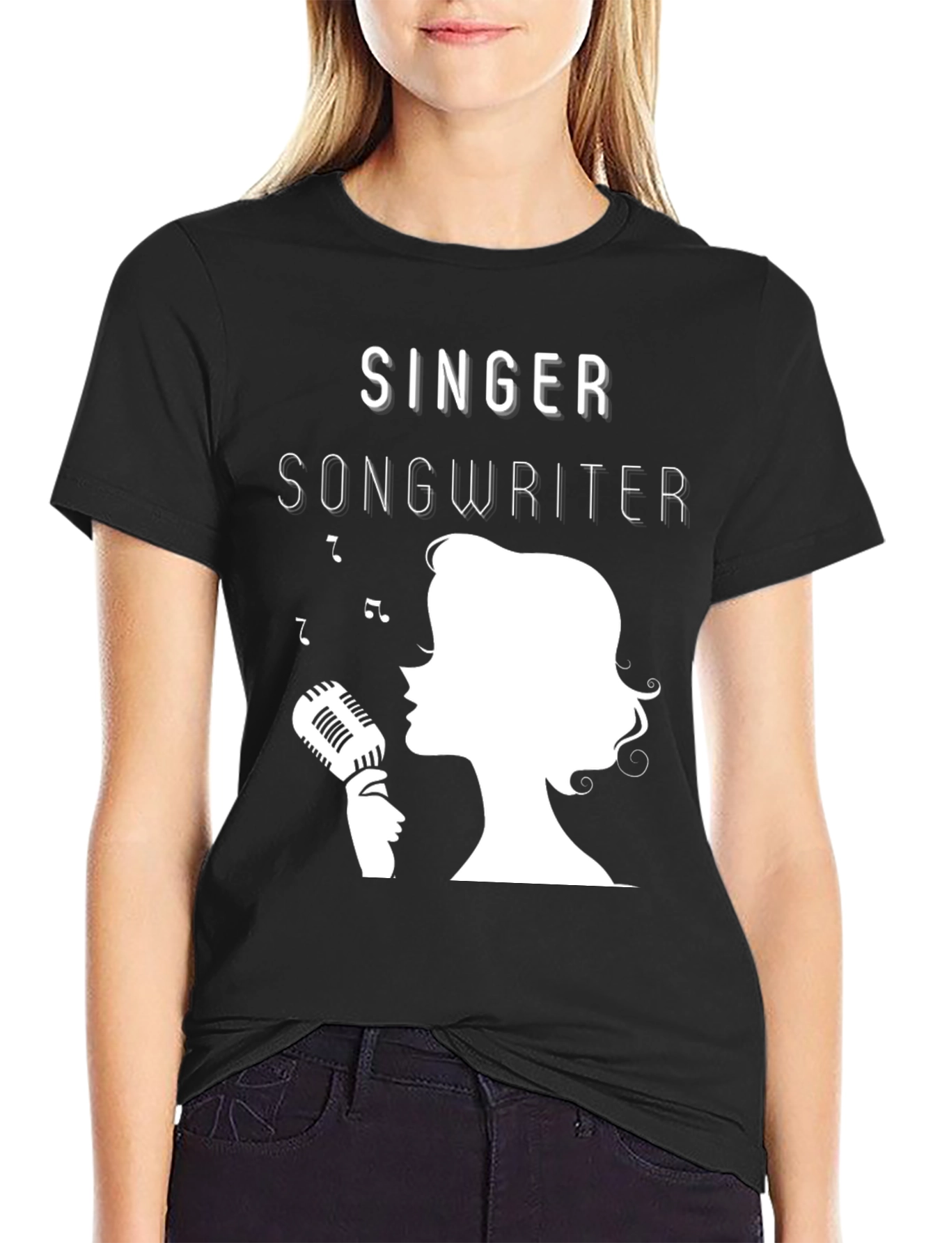 Singer Songwriter Graphic Tee - Music Lover T-Shirt