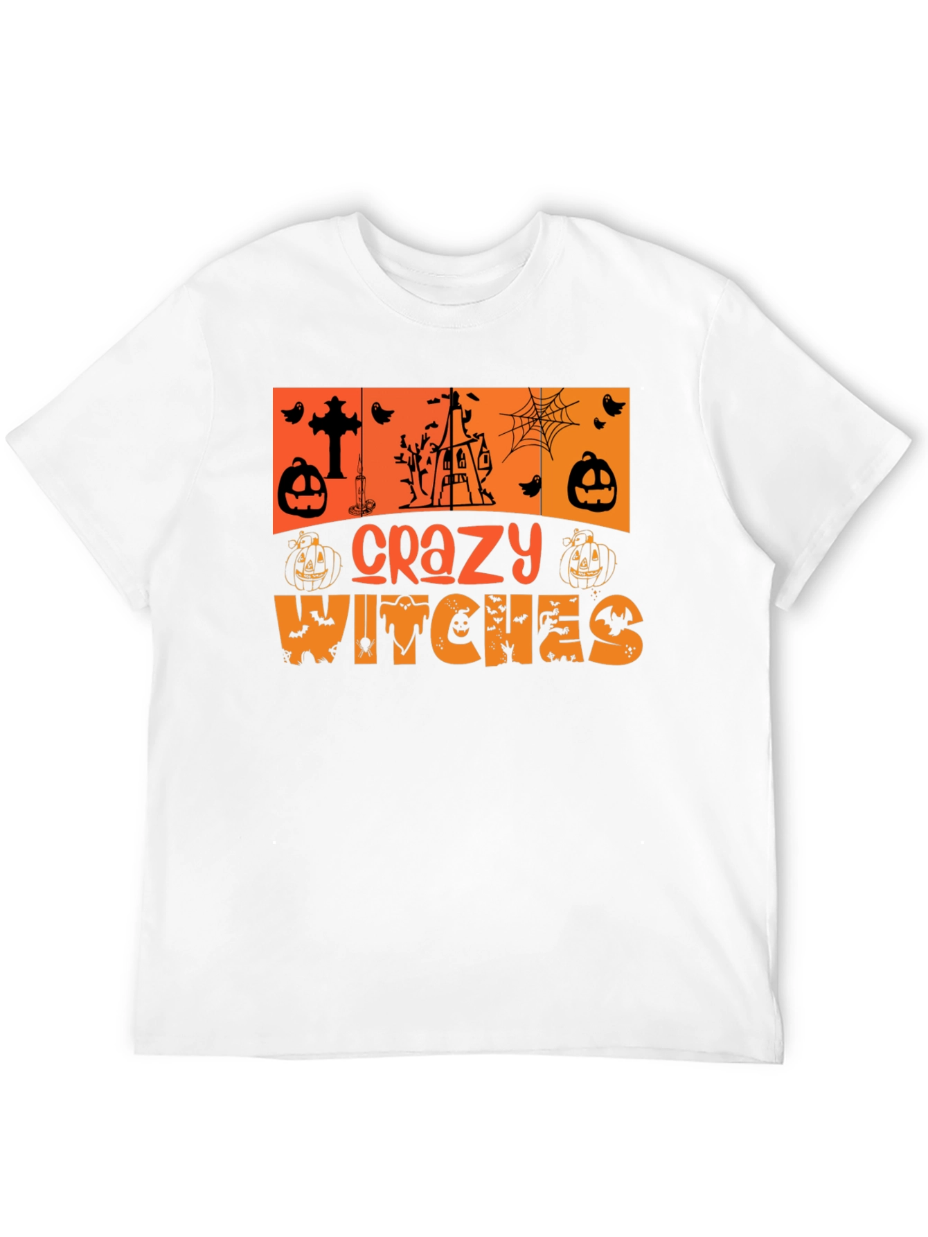 Crazy Witches Halloween T-Shirt