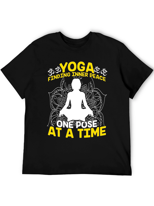 Yoga Inner Peace Graphic T-Shirt
