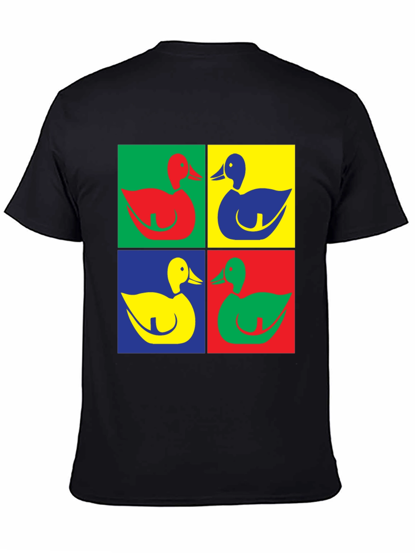 Duck Pop Art T-Shirt - Modern Graphic Tee