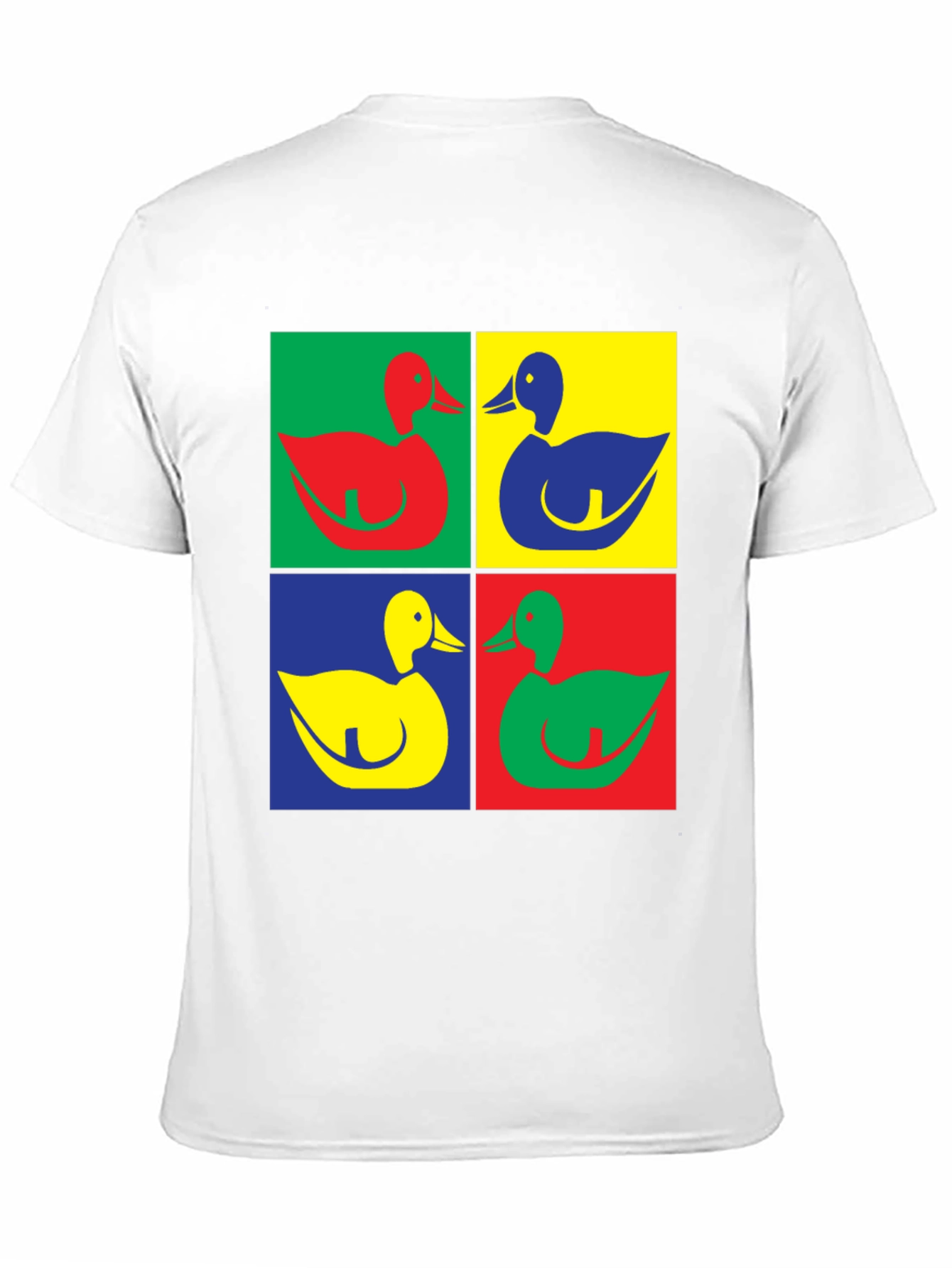 Duck Pop Art T-Shirt - Modern Graphic Tee