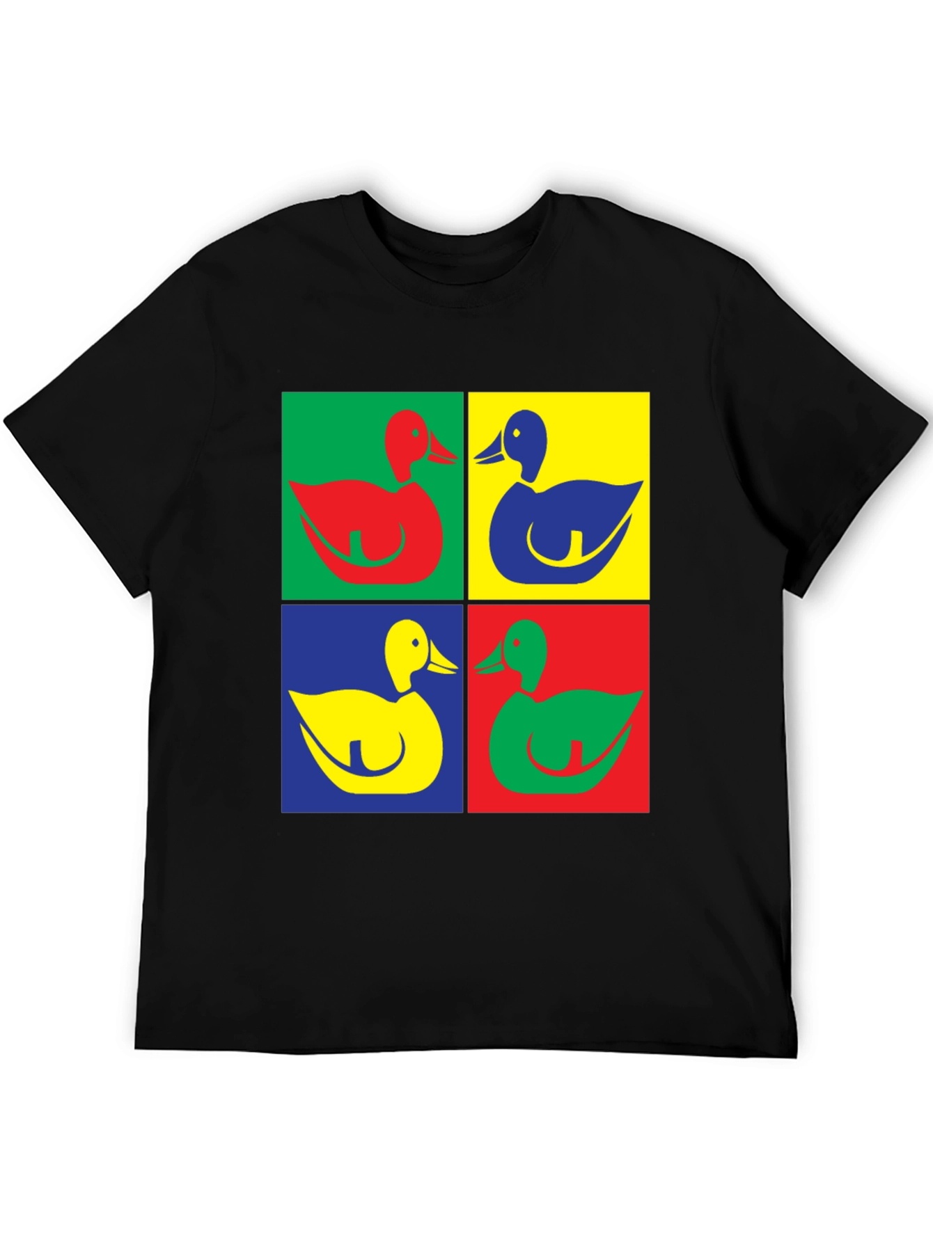 Duck Pop Art T-Shirt - Modern Graphic Tee
