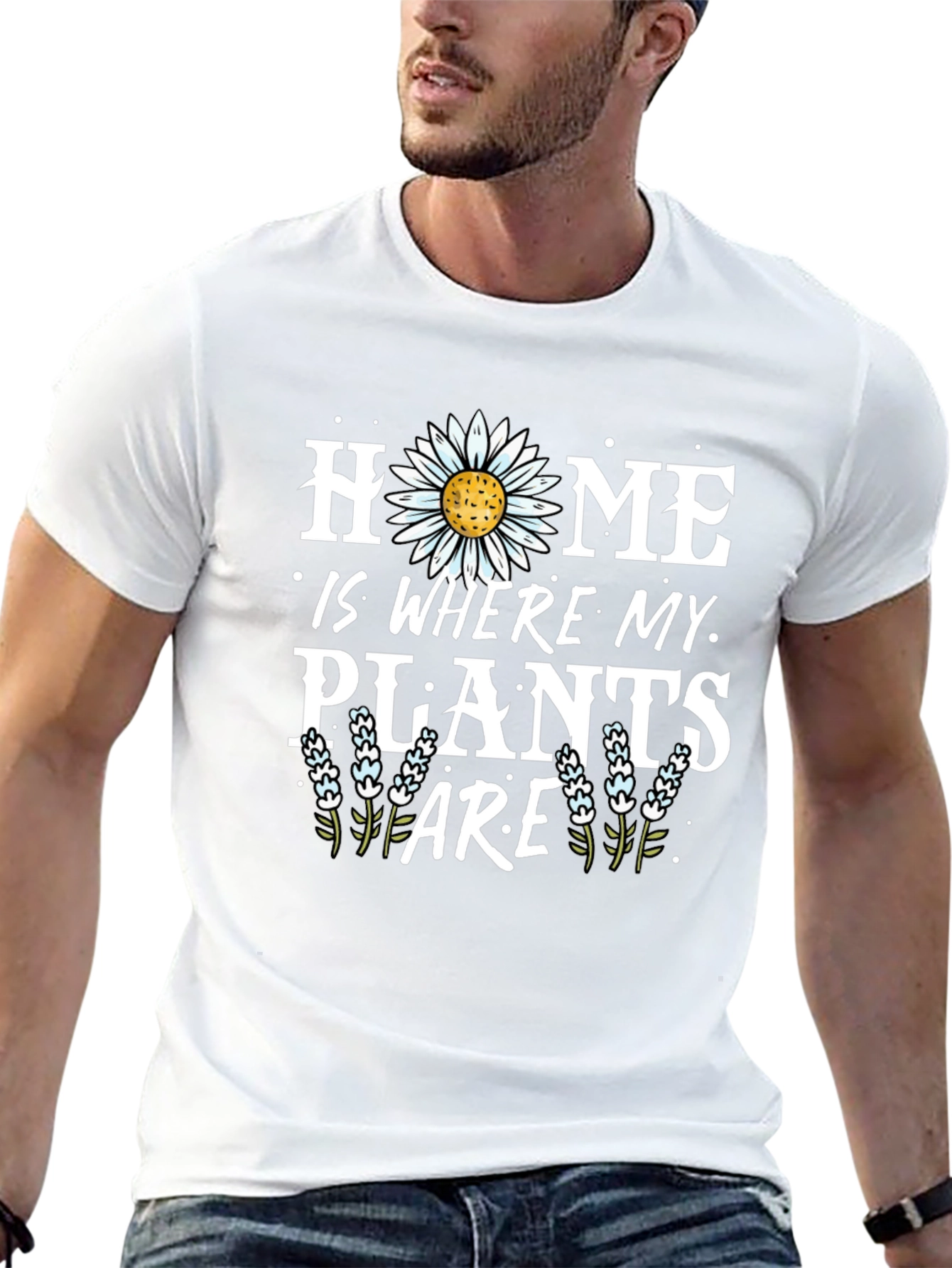 Home is Where My Plants Are Graphic T-Shirt