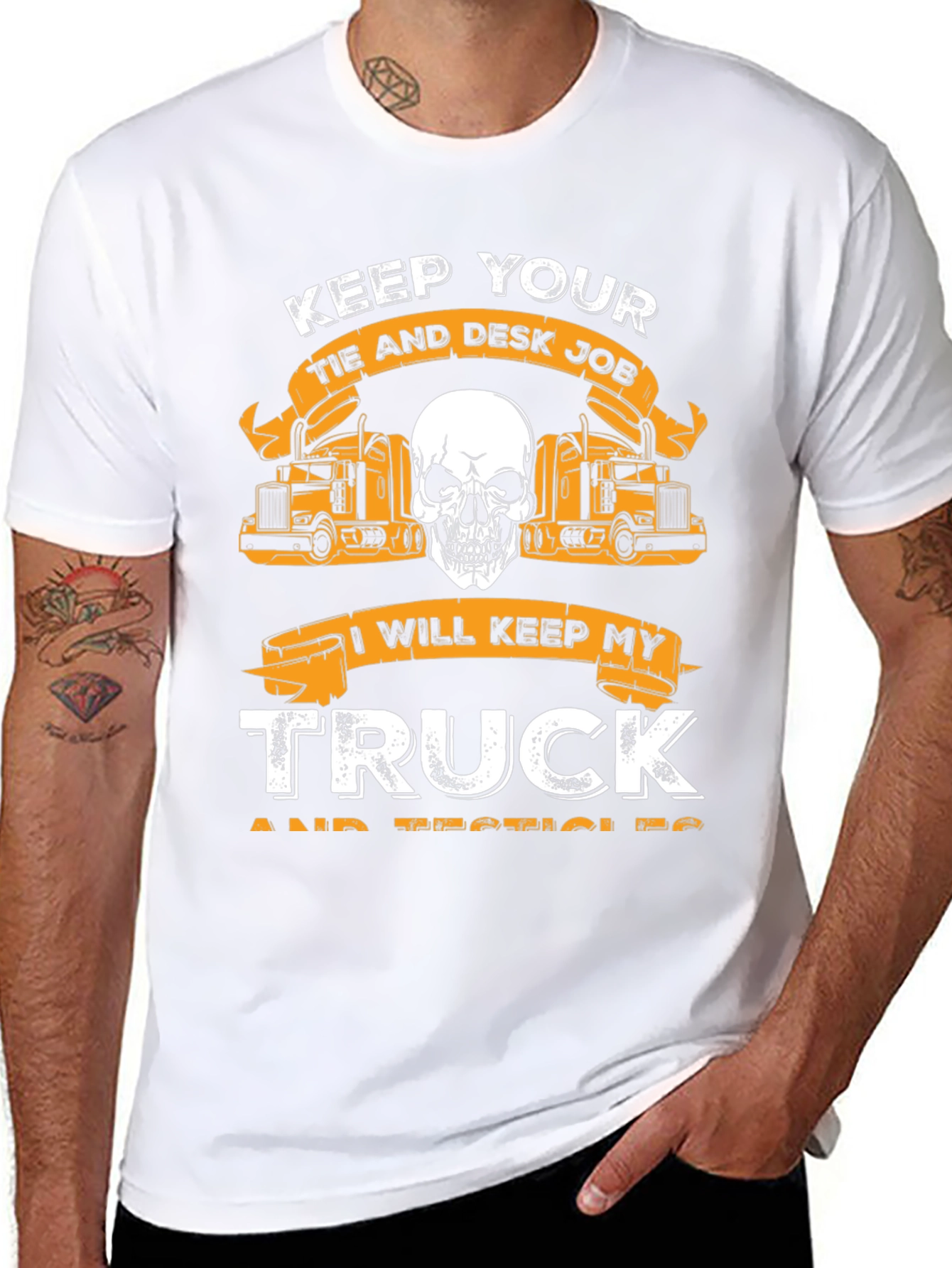 Keep My Truck Mens Graphic Tee