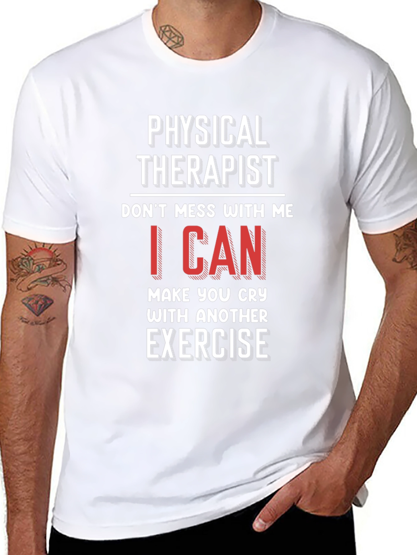 Physical Therapist T-Shirt - Funny Exercise Gift