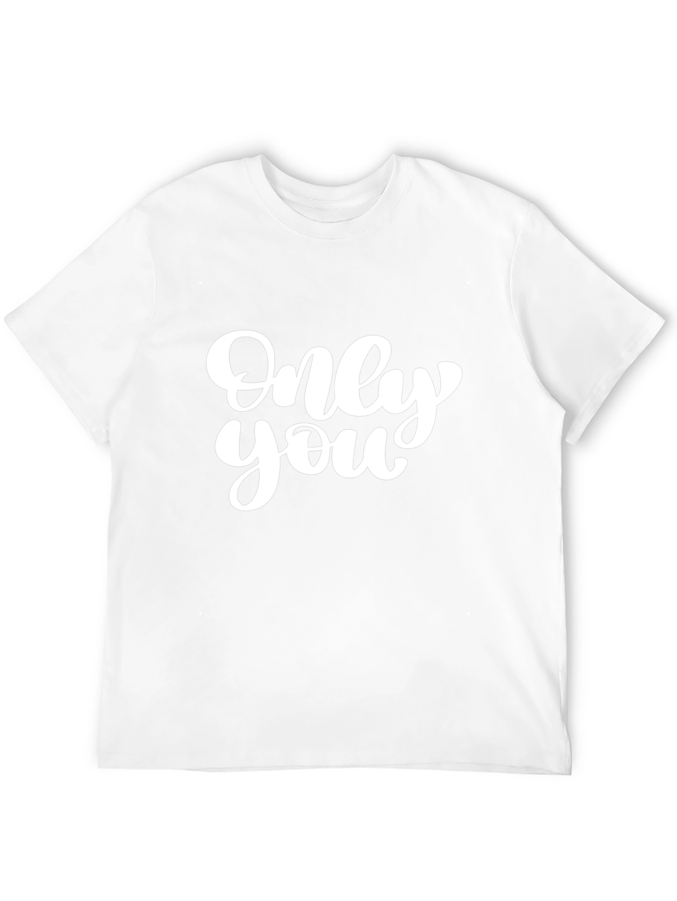 Only You Black Graphic T-Shirt