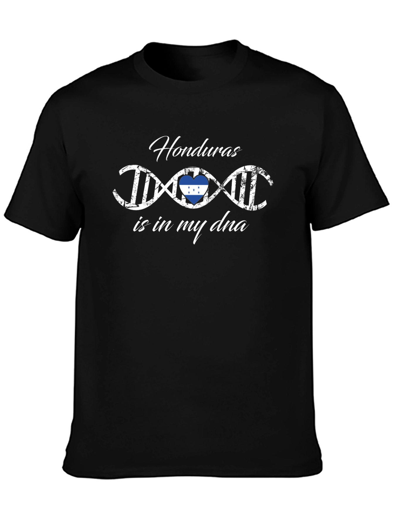 Honduras DNA Pride T-Shirt - Black
