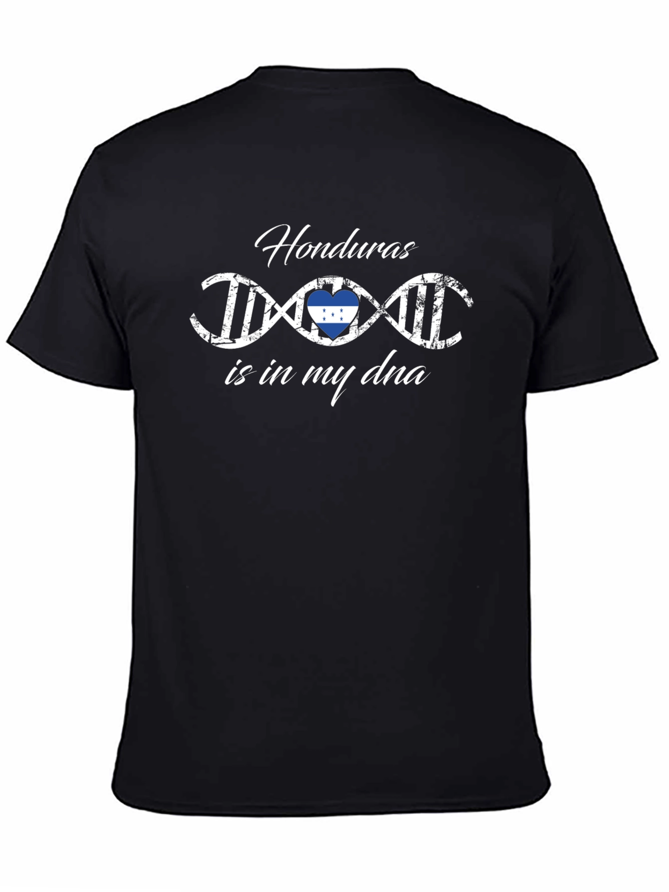 Honduras DNA Pride T-Shirt - Black