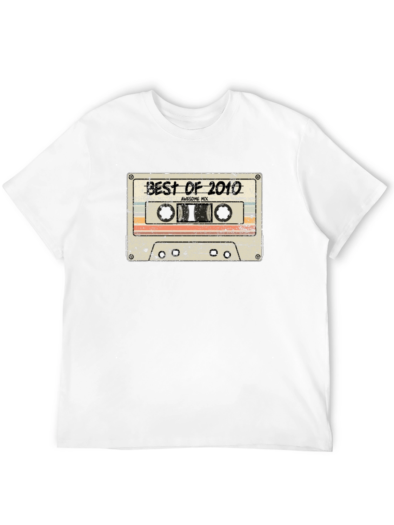 Retro Cassette Tape Best of 2010 Graphic Tee