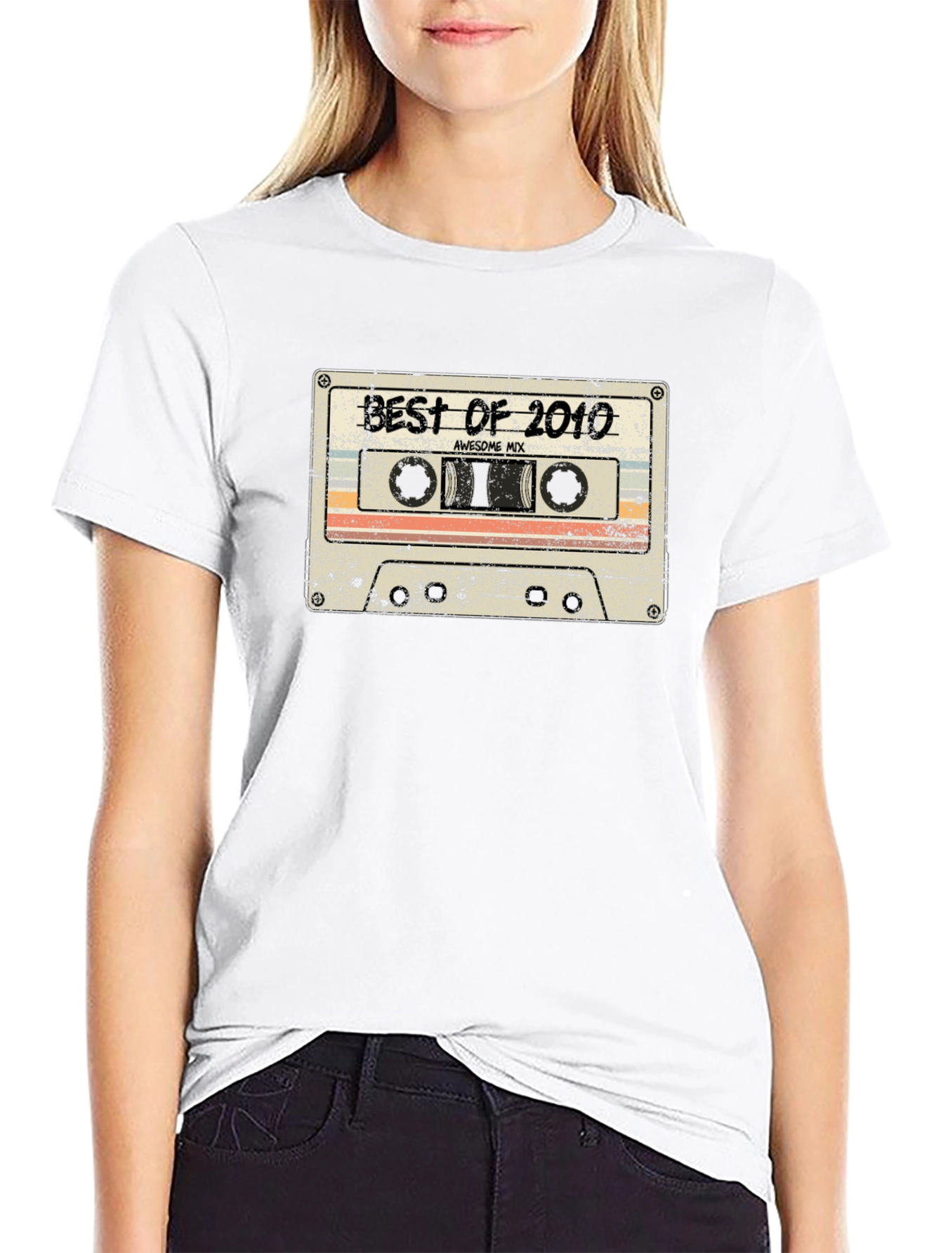 Retro Cassette Tape Best of 2010 Graphic Tee