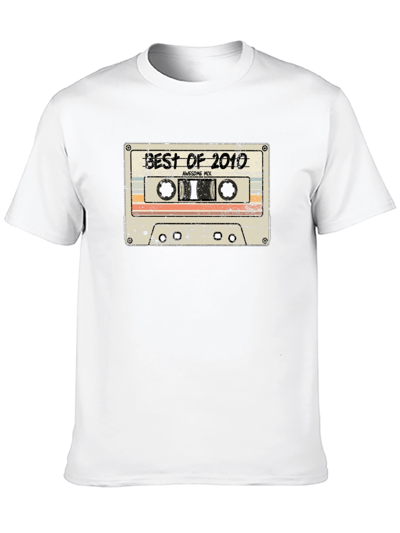 Retro Cassette Tape Best of 2010 Graphic Tee