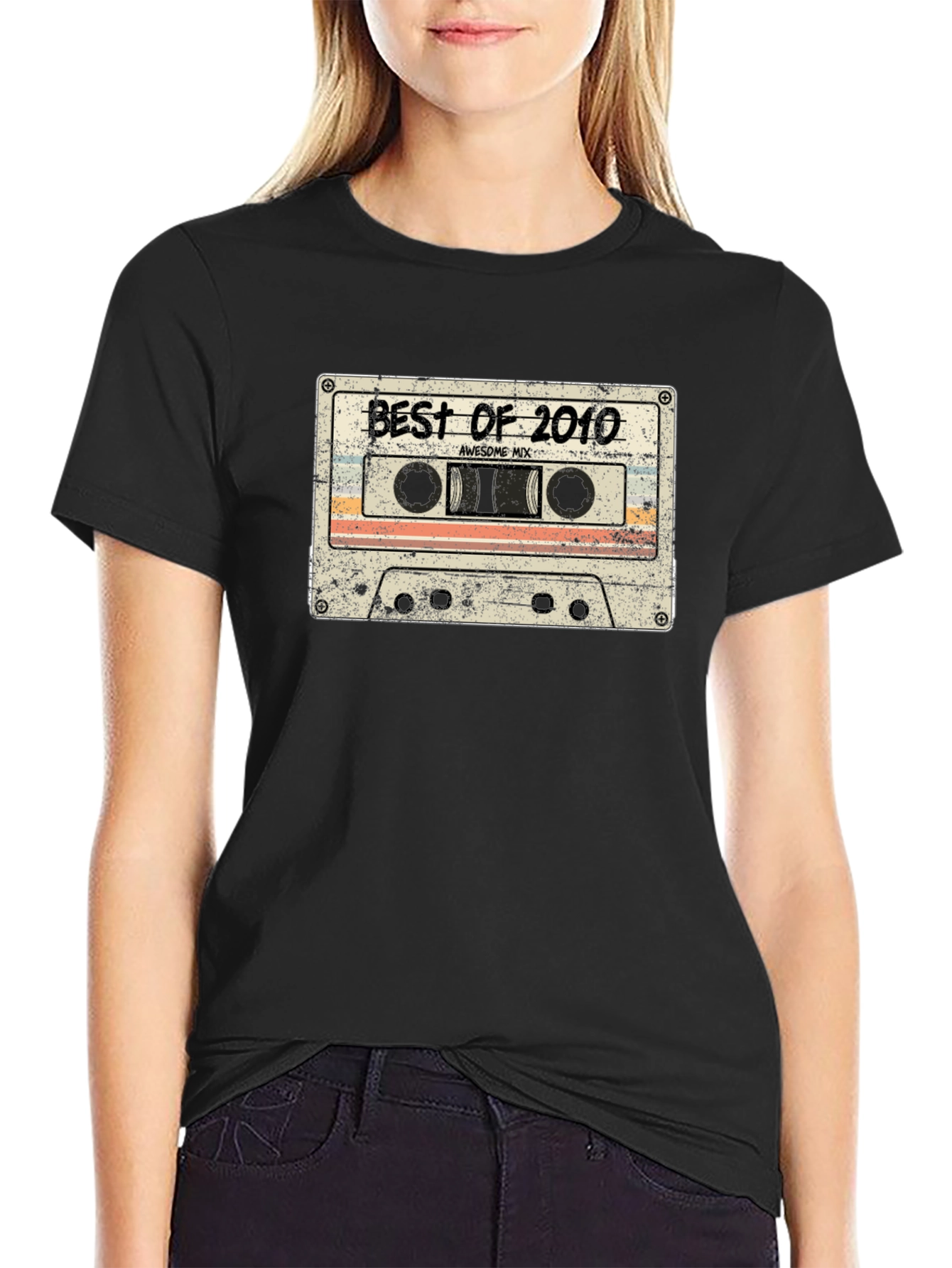 Retro Cassette Tape Best of 2010 Graphic Tee