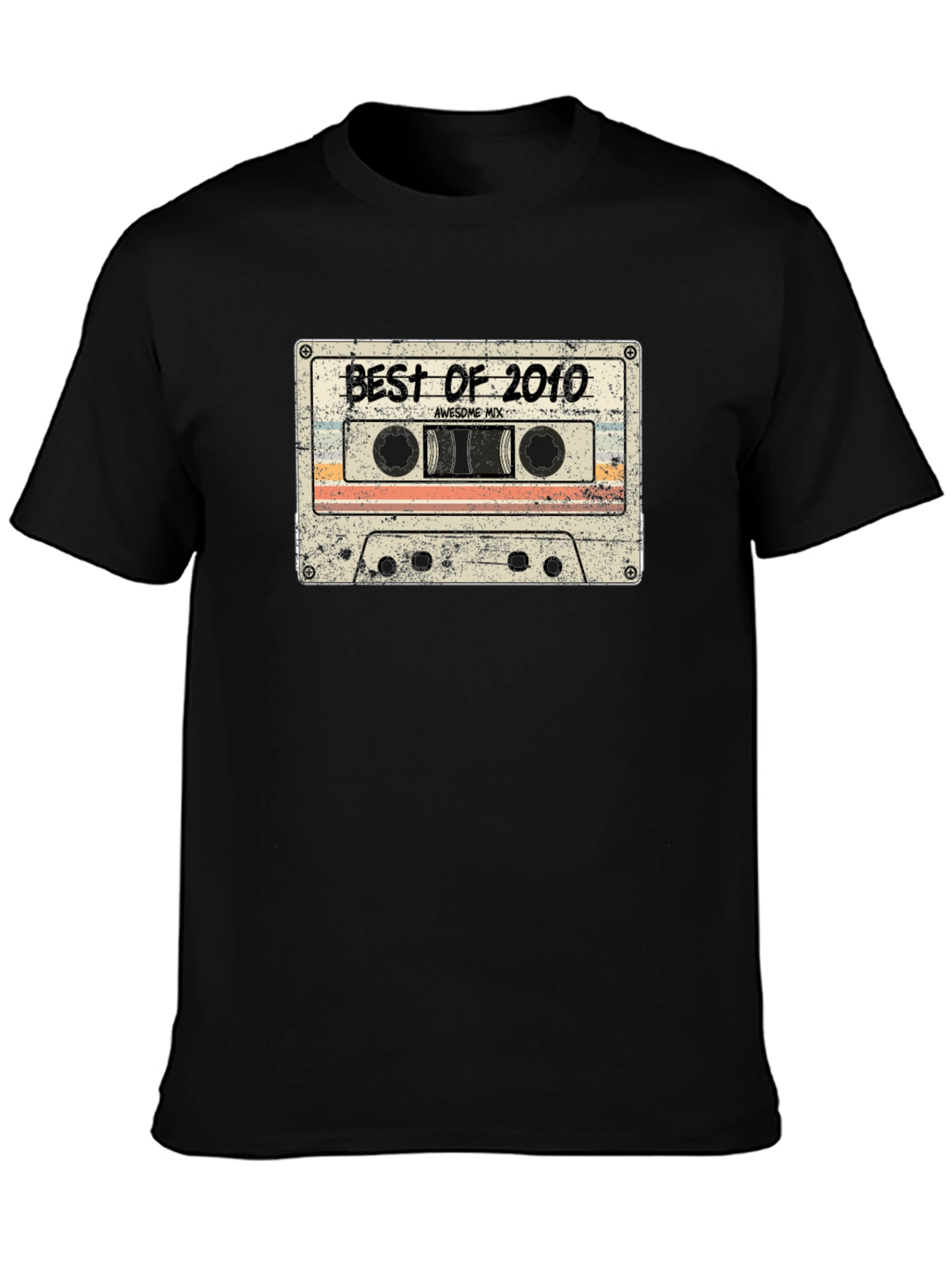 Retro Cassette Tape Best of 2010 Graphic Tee