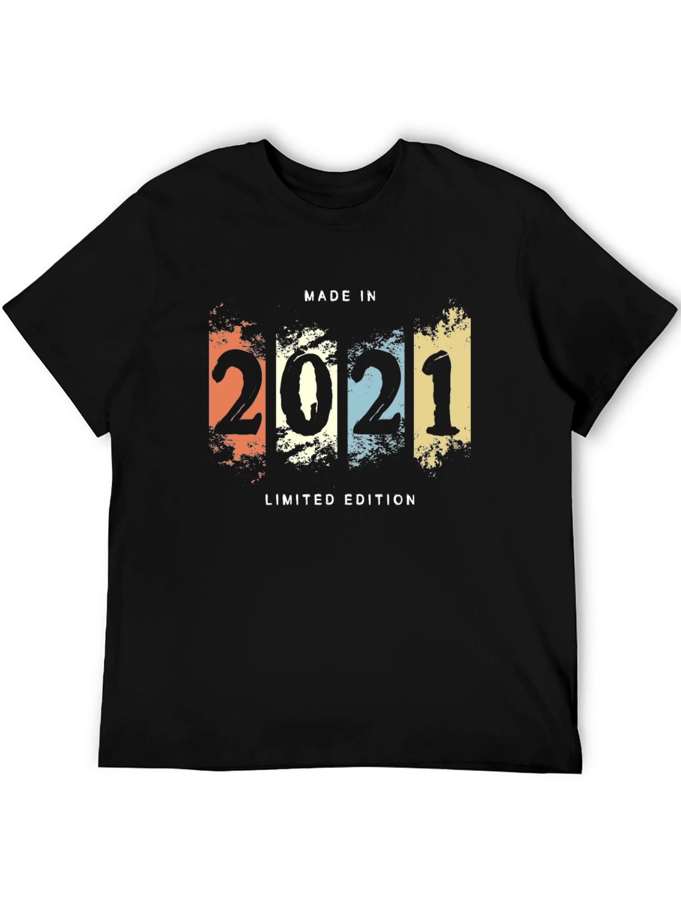 Made in 2021 Limited Edition Black T-Shirt