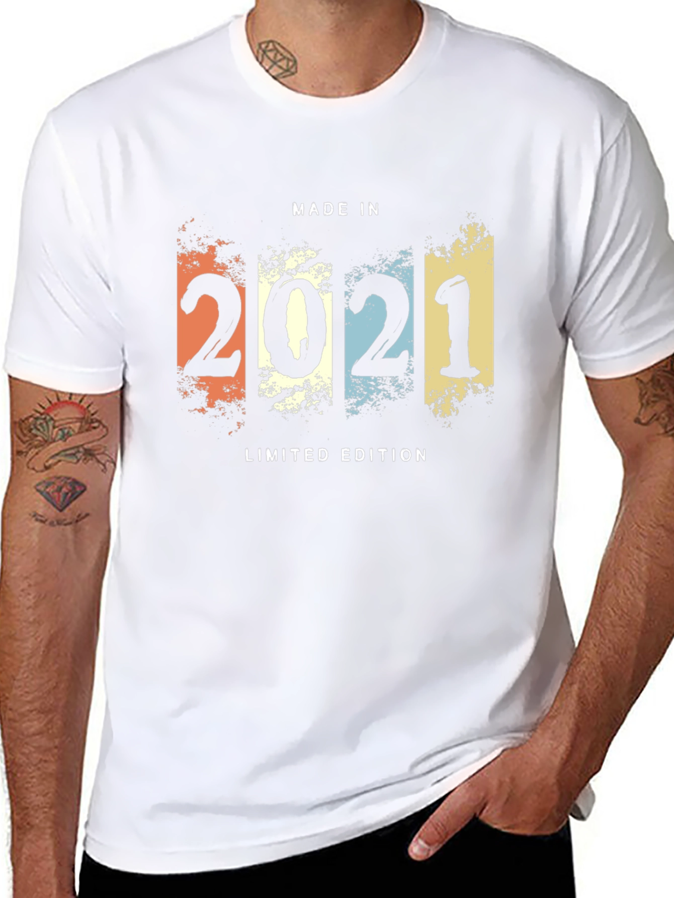 Made in 2021 Limited Edition Black T-Shirt