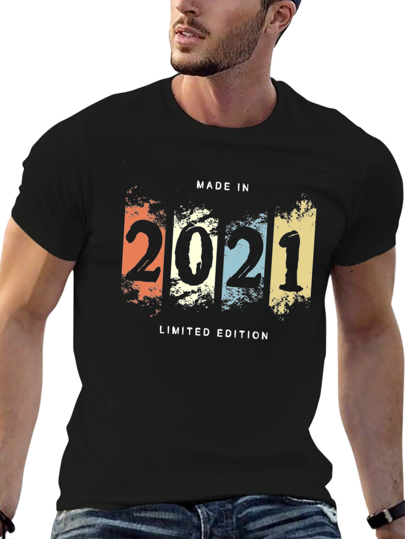 Made in 2021 Limited Edition Black T-Shirt