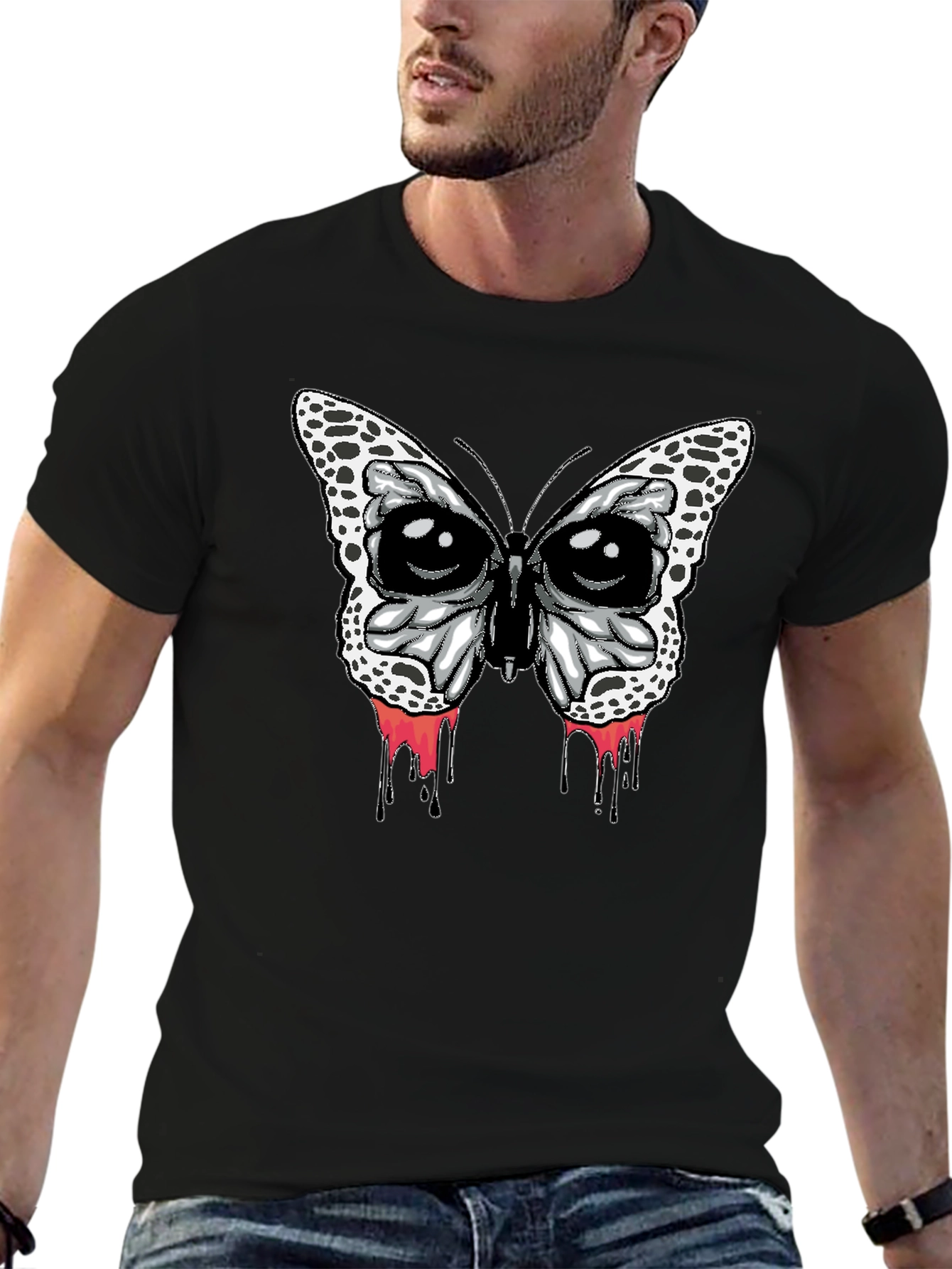 Butterfly Graphic T-Shirt
