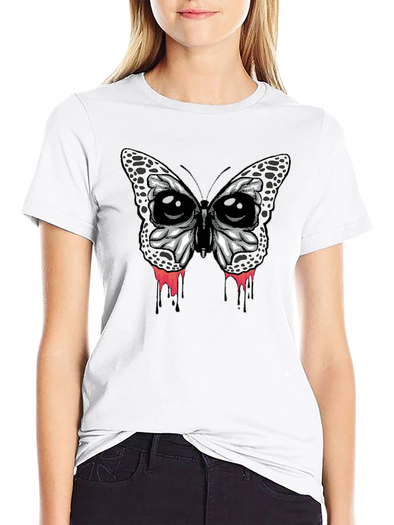 Butterfly Graphic T-Shirt