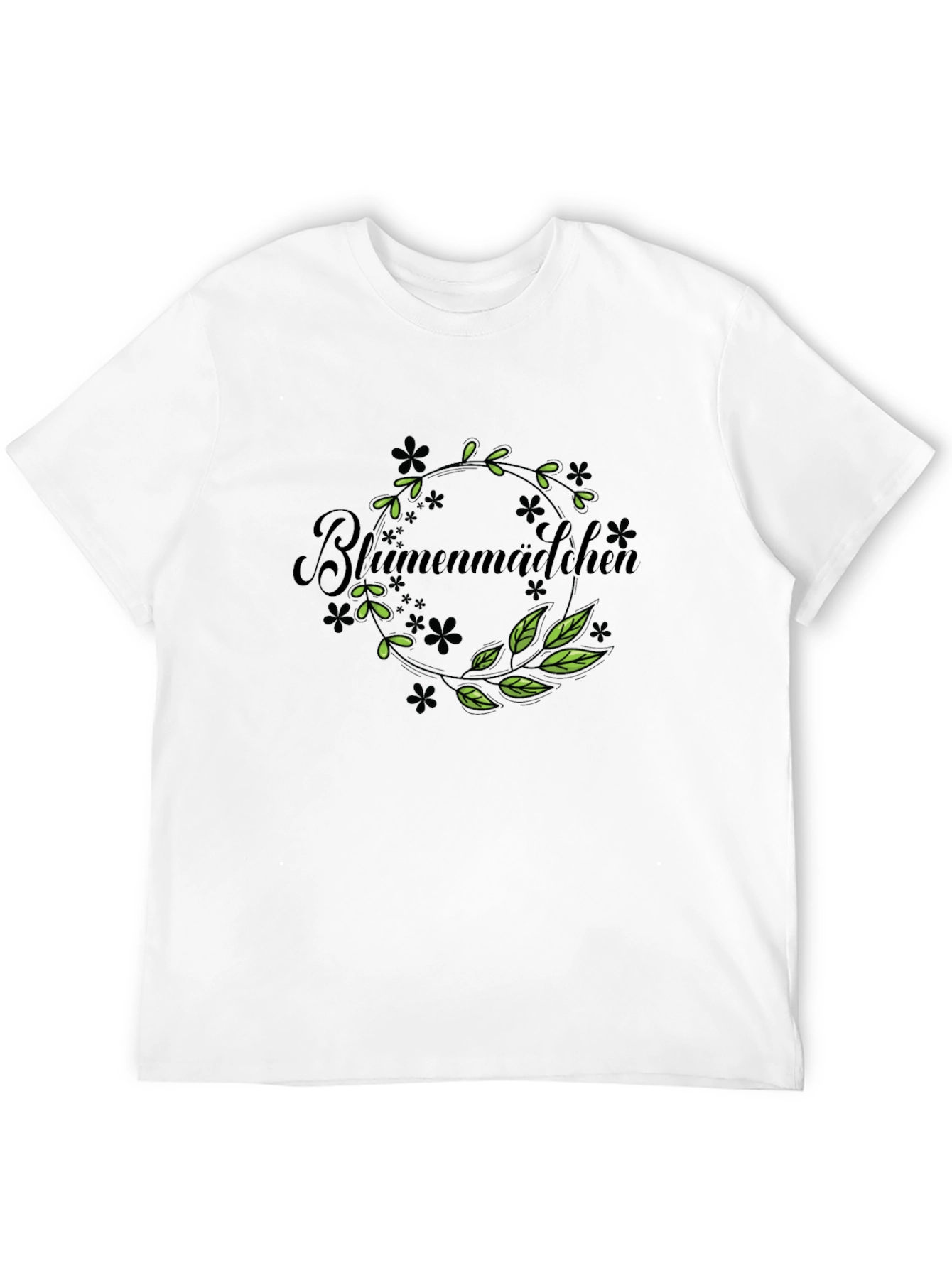 Blumenmadchen Wreath T-Shirt