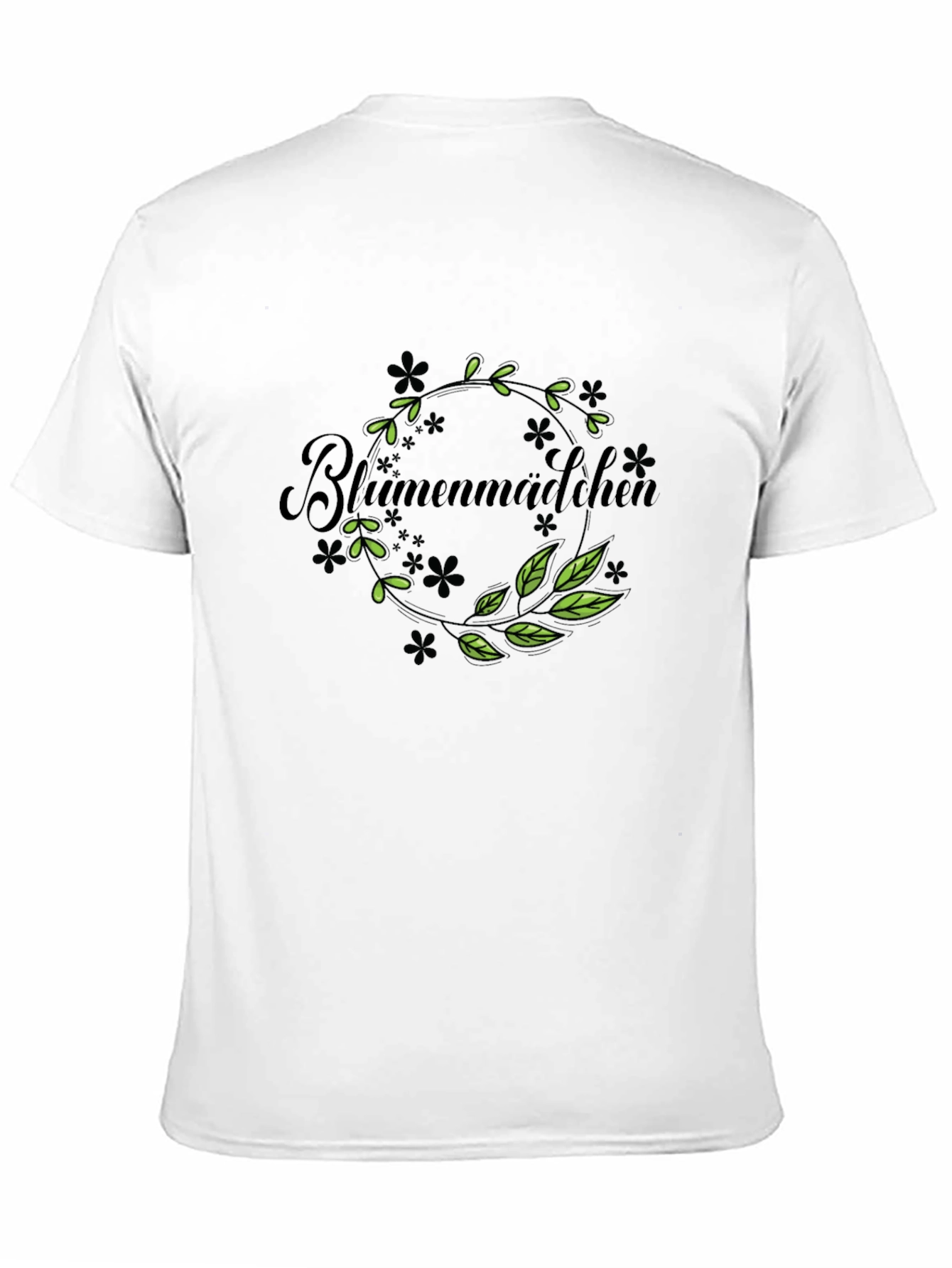 Blumenmadchen Wreath T-Shirt