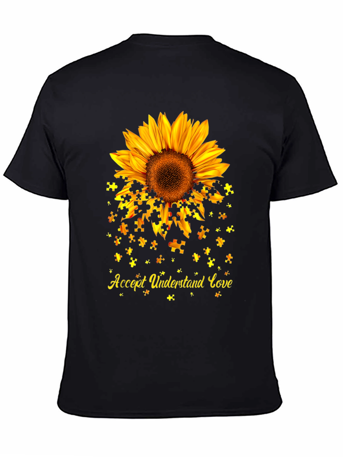 Autism Awareness Sunflower T-Shirt