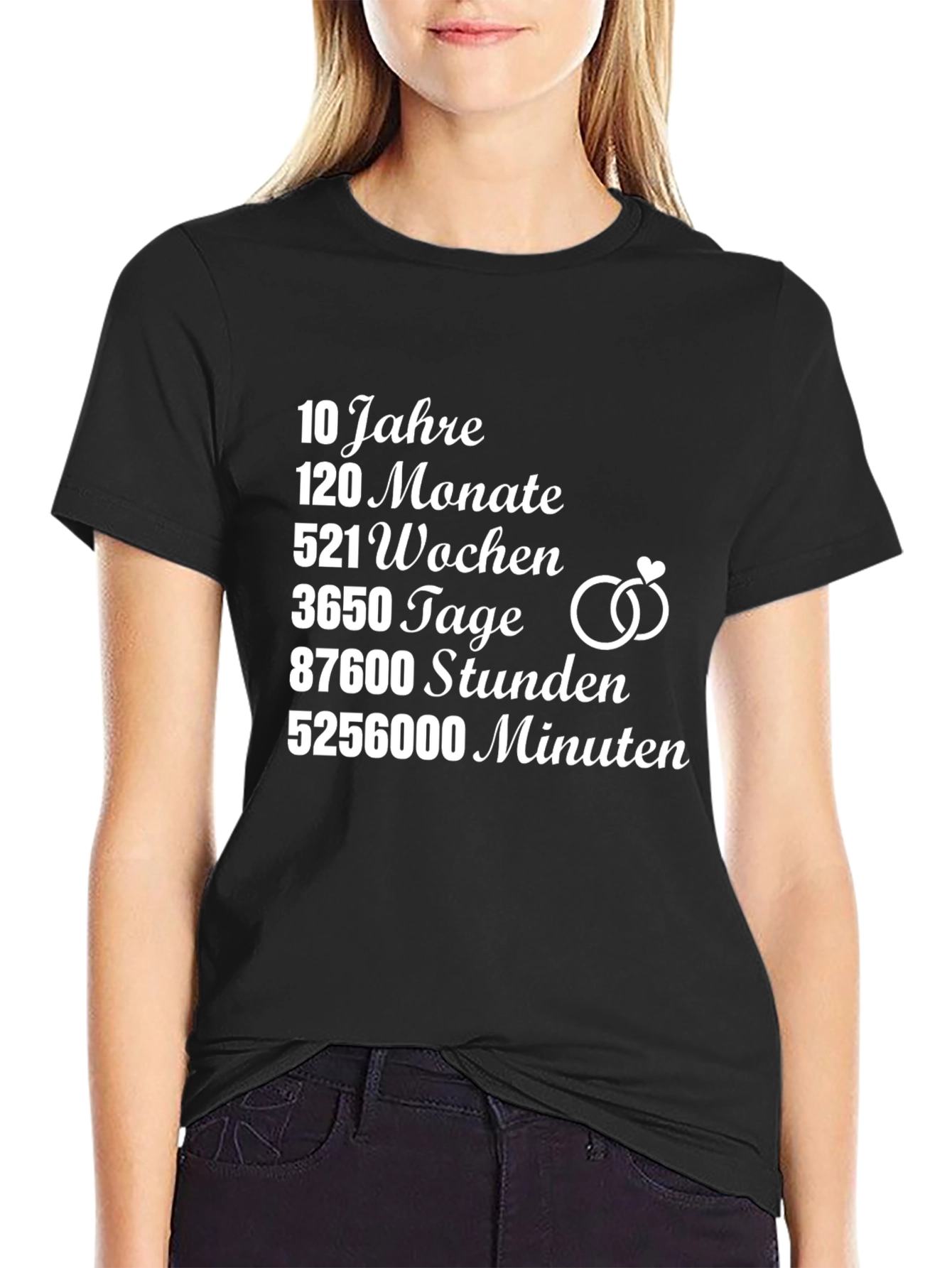 10 Year Anniversary T-Shirt - Perfect Gift