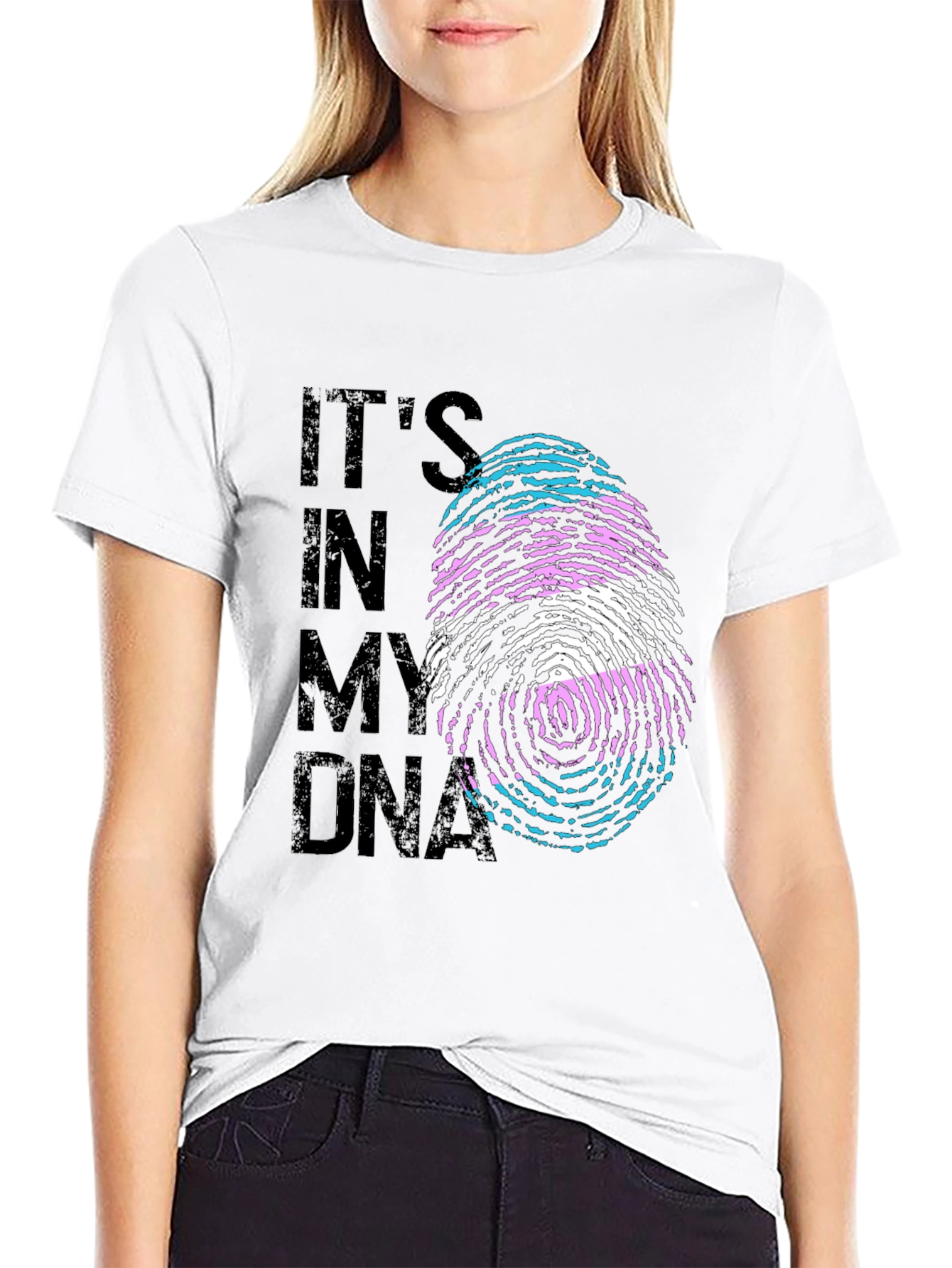 Its In My DNA Transgender Pride T-Shirt