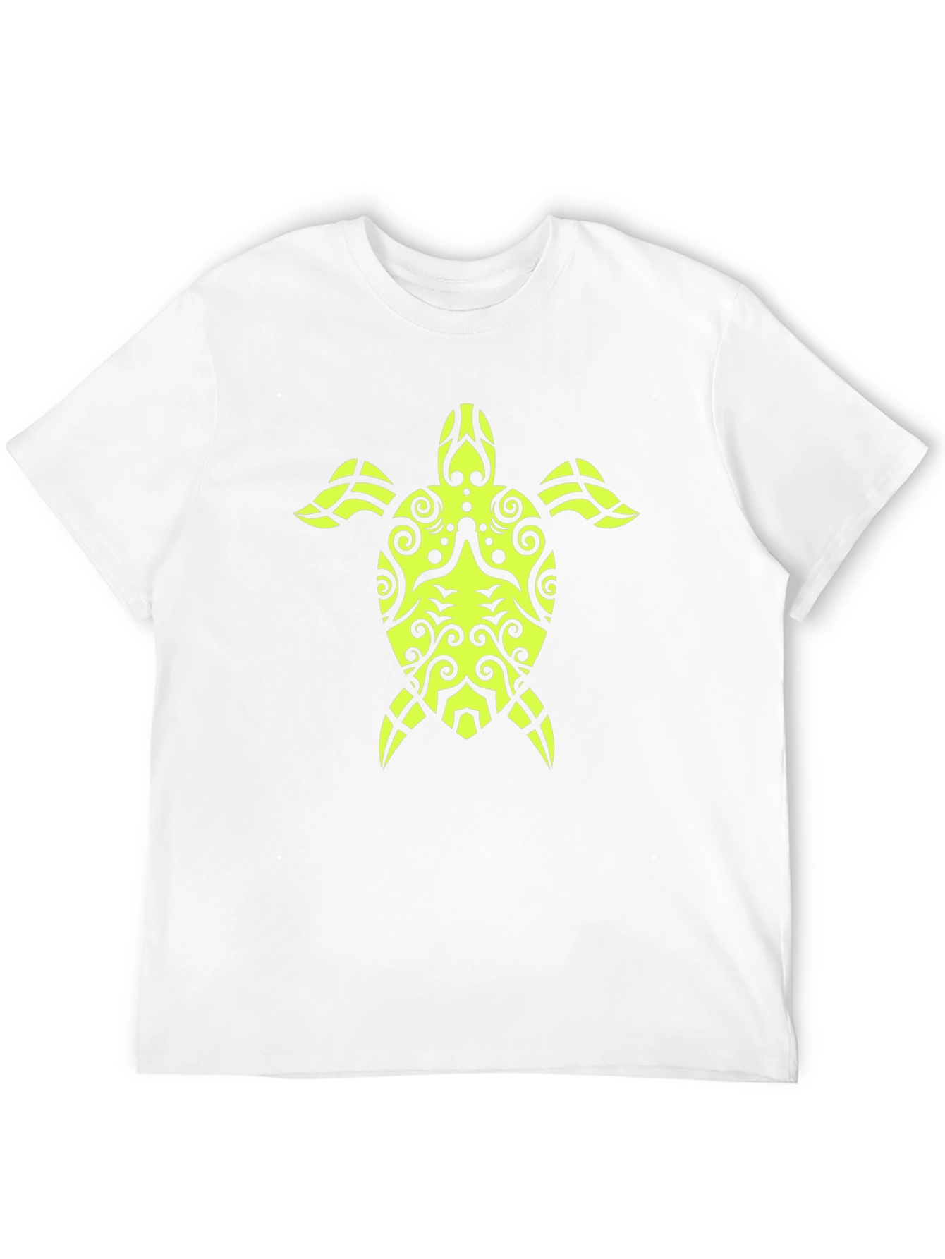 Tribal Turtle Black T-Shirt