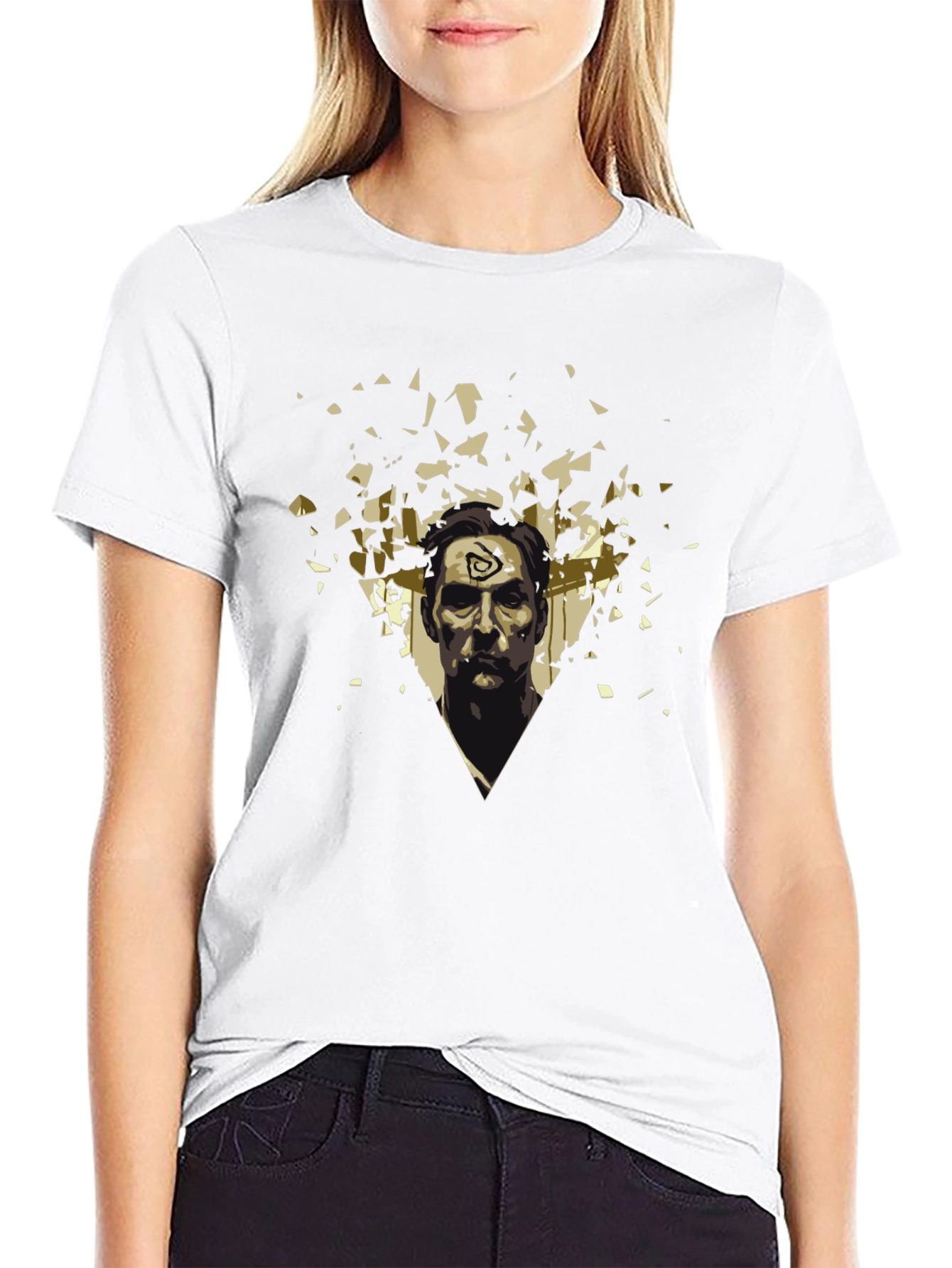 True Detective Inspired Graphic T-Shirt