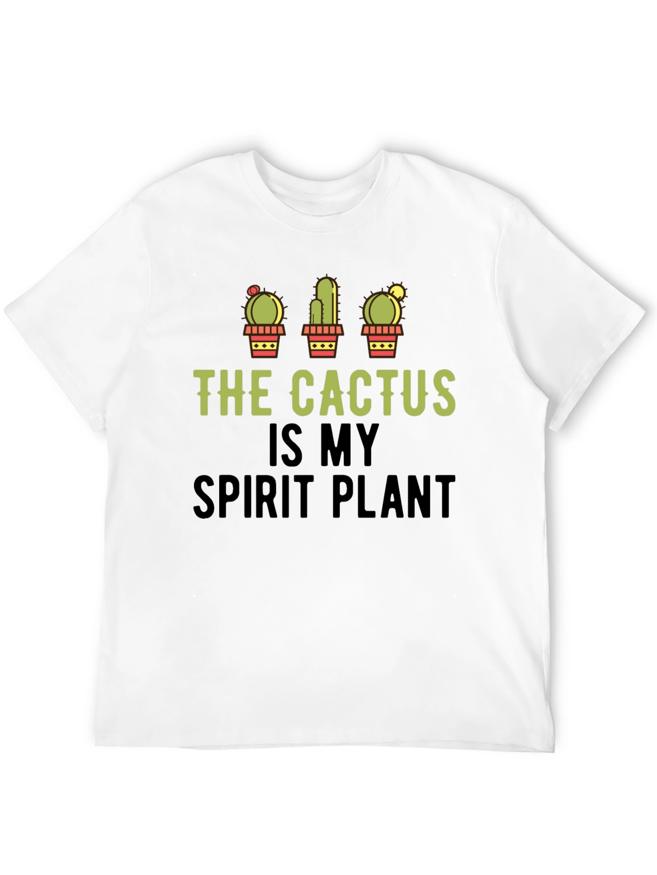 Cactus Spirit Plant Graphic Tee