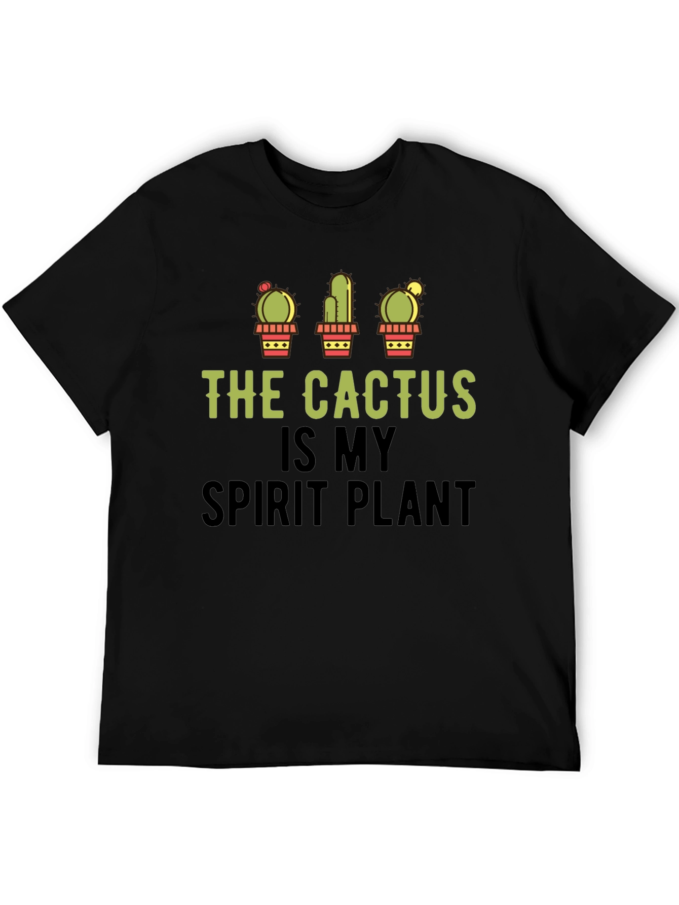 Cactus Spirit Plant Graphic Tee