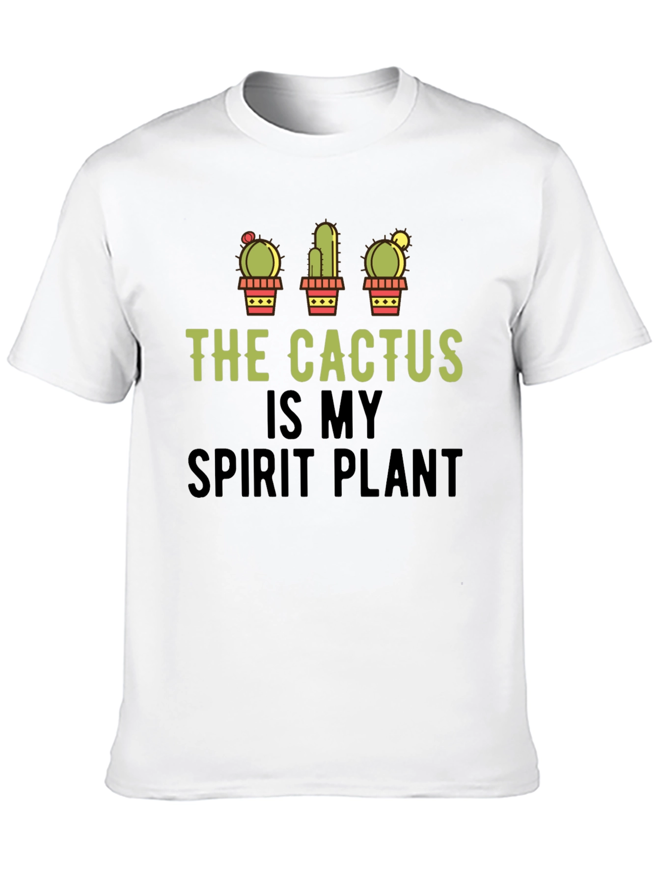 Cactus Spirit Plant Graphic Tee