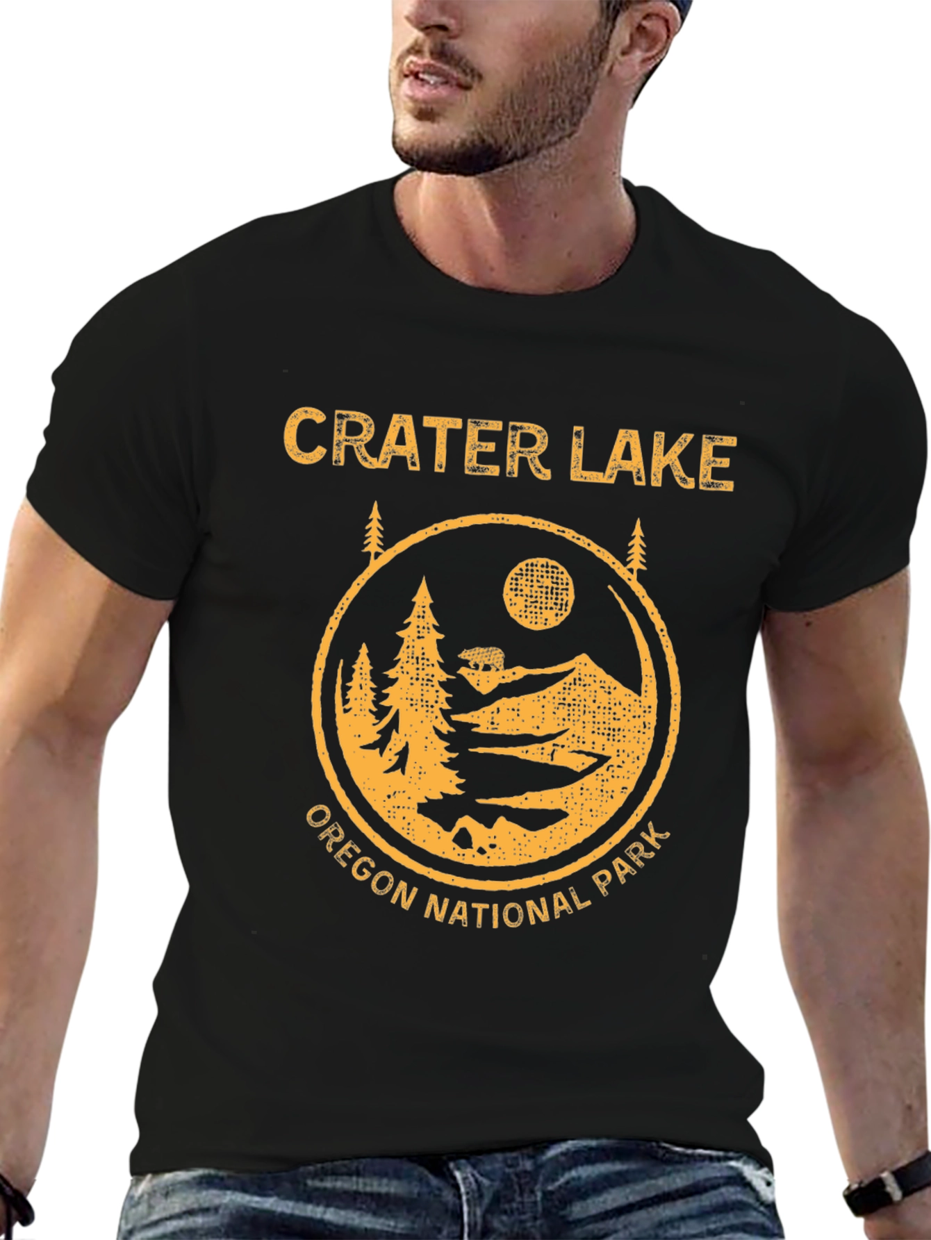 Crater Lake Oregon National Park Graphic Tee