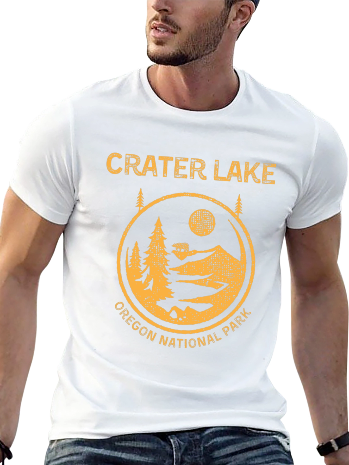 Crater Lake Oregon National Park Graphic Tee