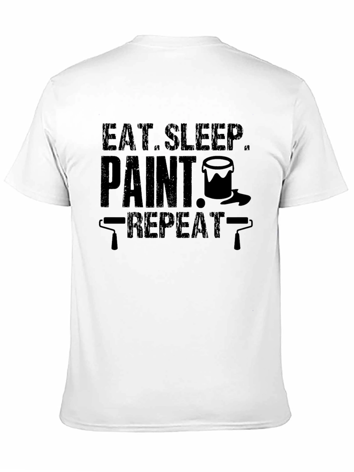 Eat Sleep Paint Repeat Graphic T-Shirt