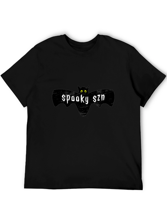 Spooky Szn Bat Graphic Tee - Halloween Style