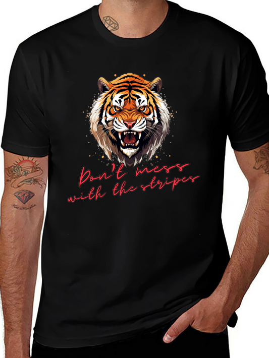 Tiger Stripes Graphic Tee - Fierce Fashion