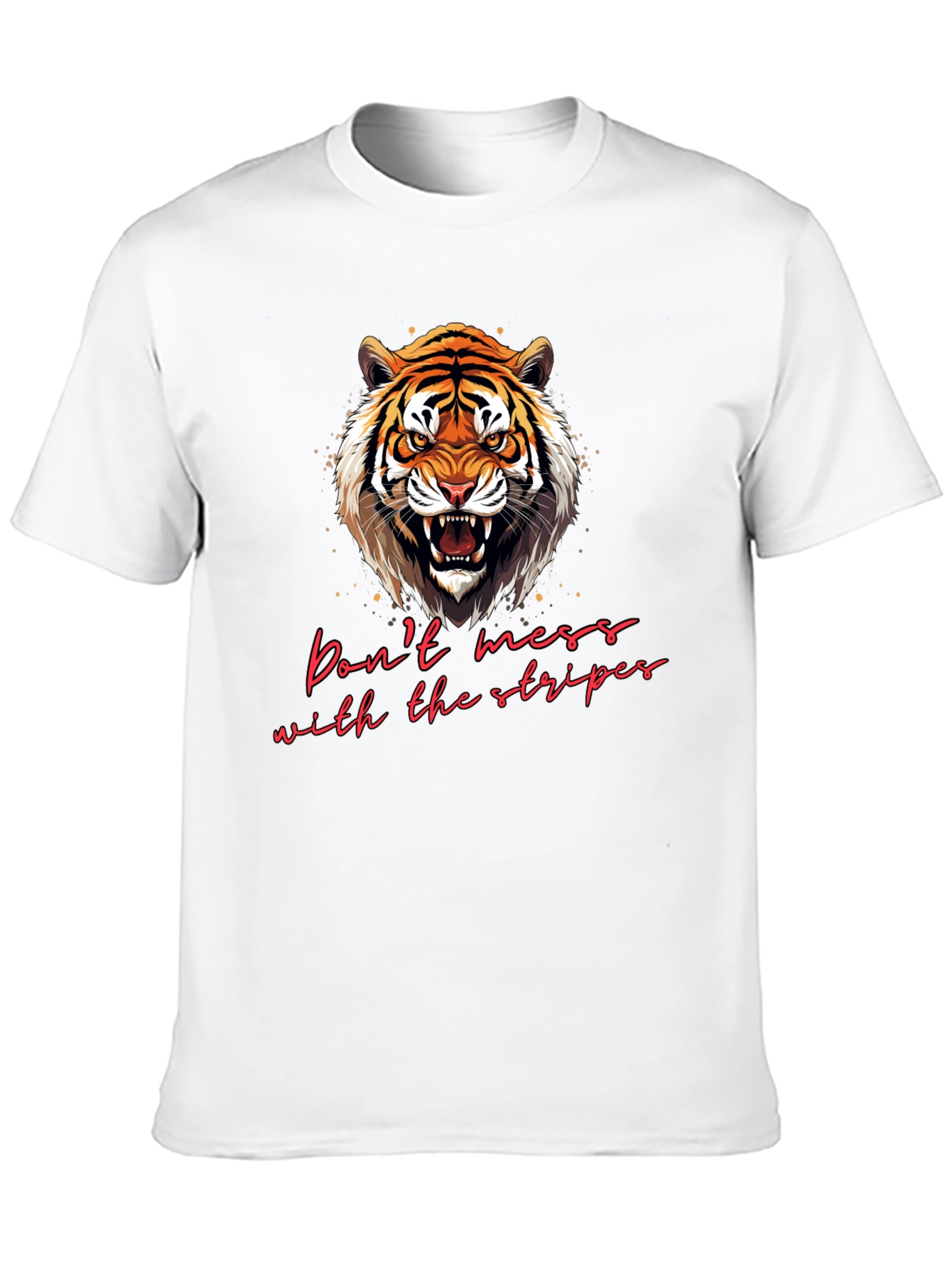 Tiger Stripes Graphic Tee - Fierce Fashion