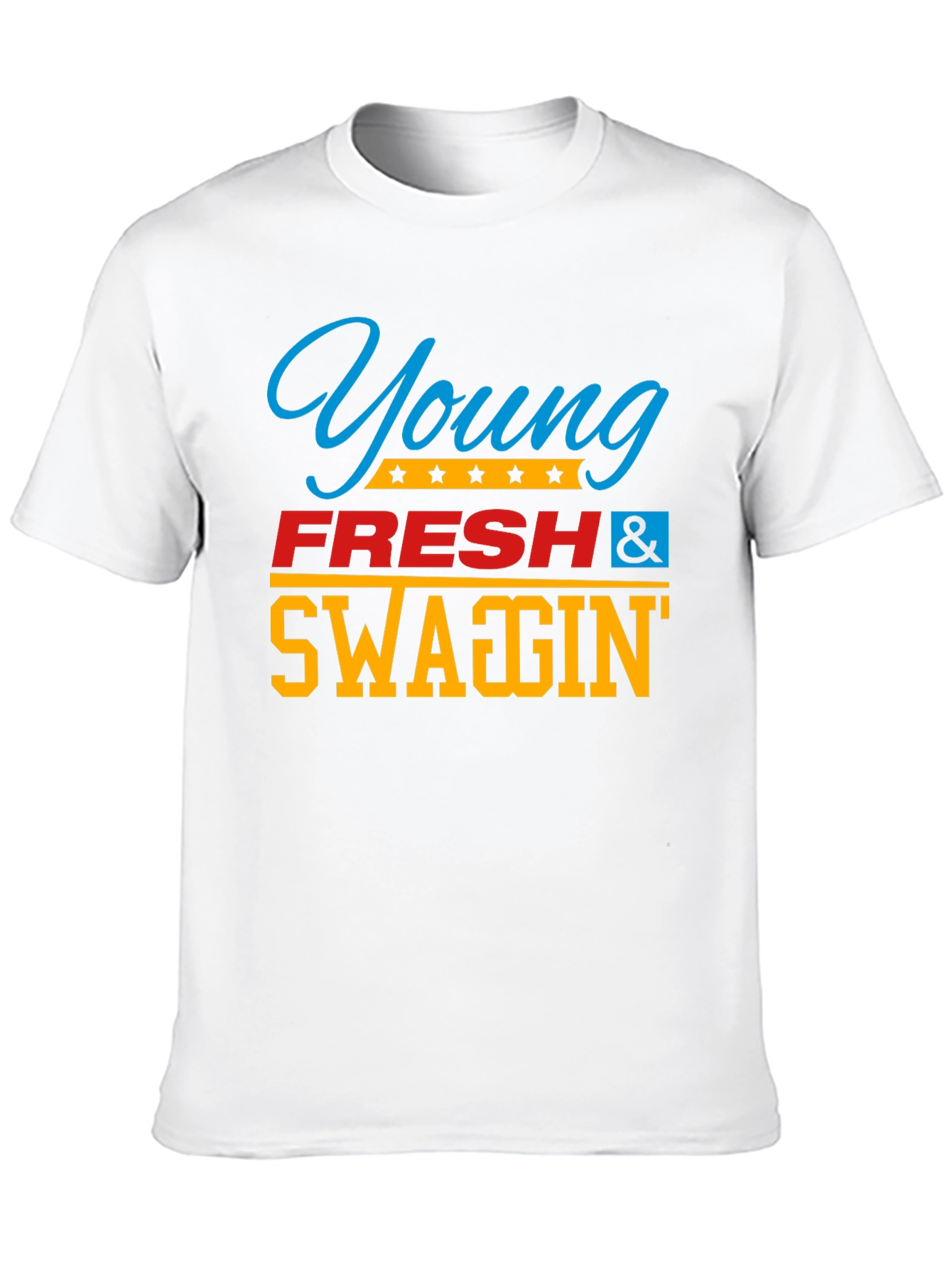 Young Fresh & Swaggin Graphic T-Shirt