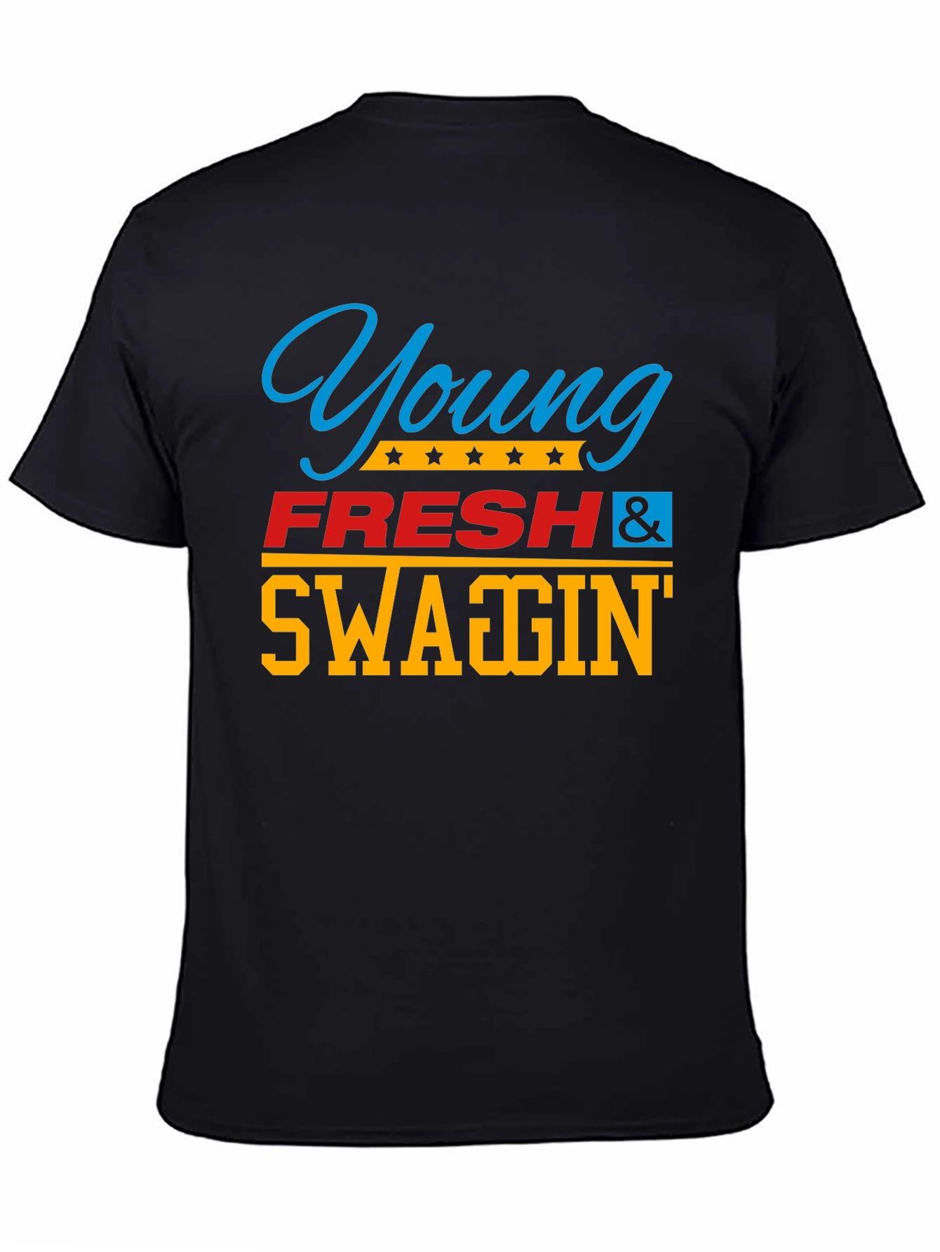 Young Fresh & Swaggin Graphic T-Shirt
