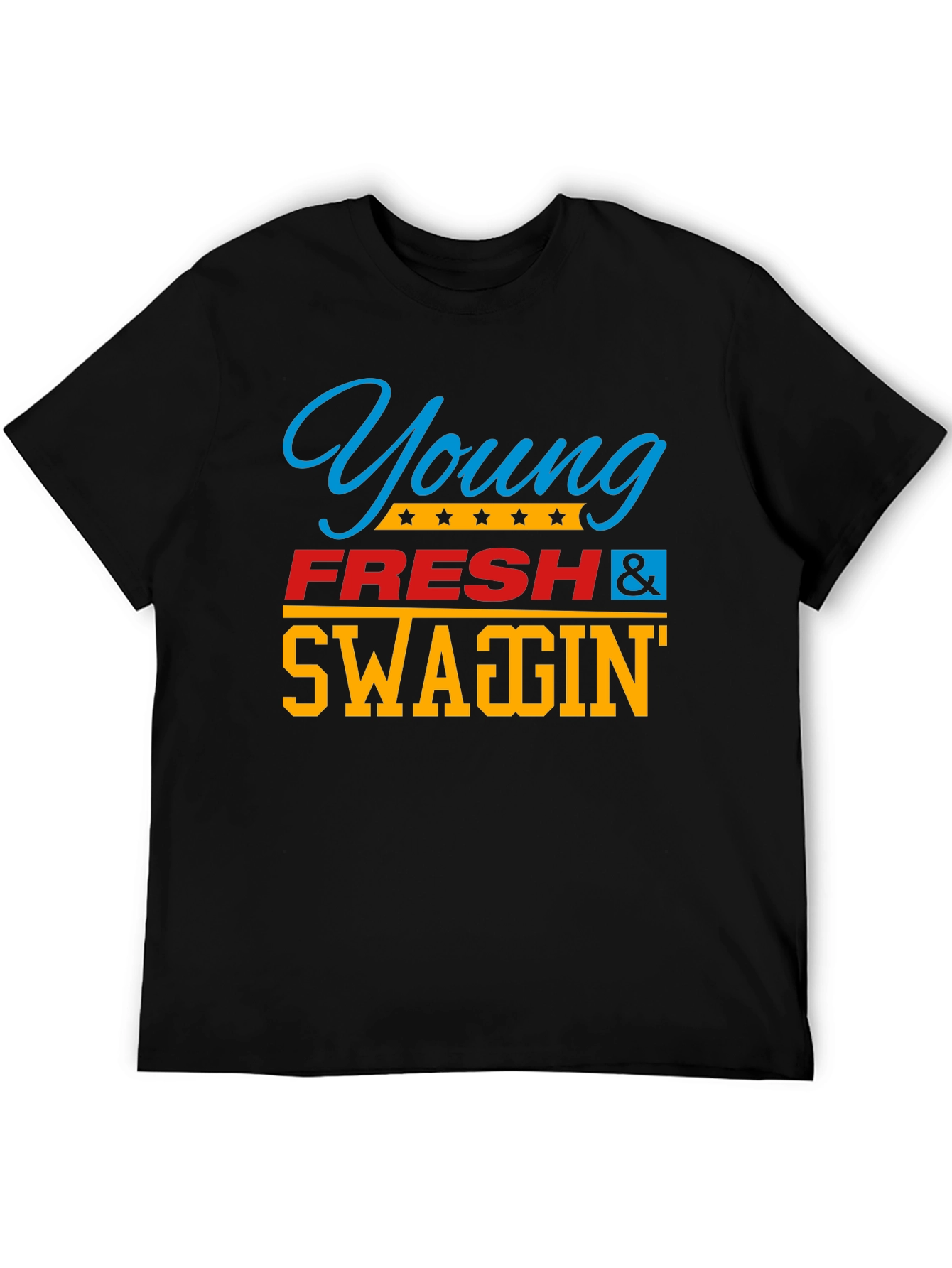 Young Fresh & Swaggin Graphic T-Shirt
