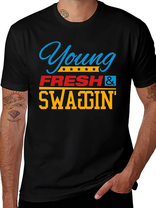 Young Fresh & Swaggin Graphic T-Shirt